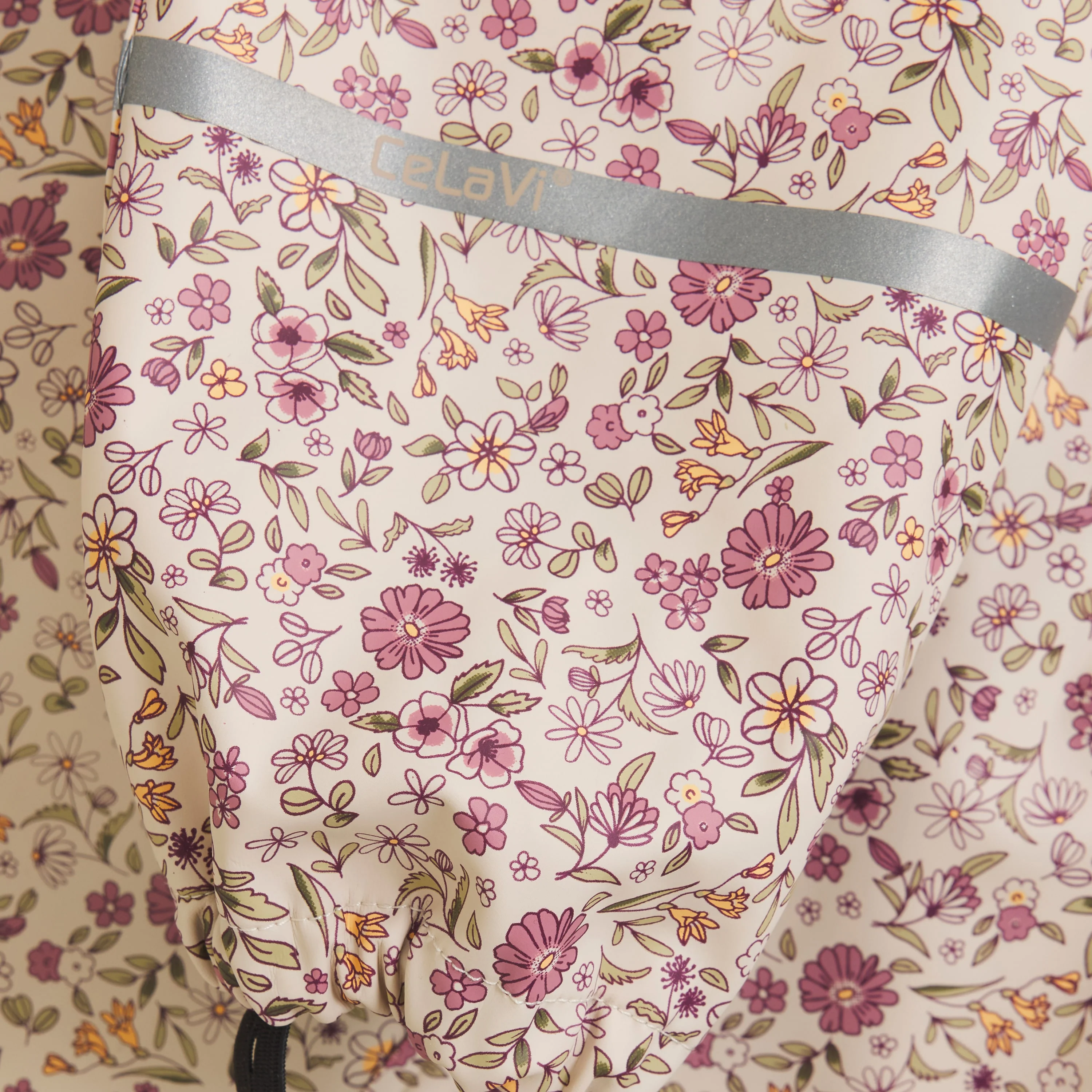 Une Pièce Pu Imprimée Fleurs 6mois-5ans - Image 6