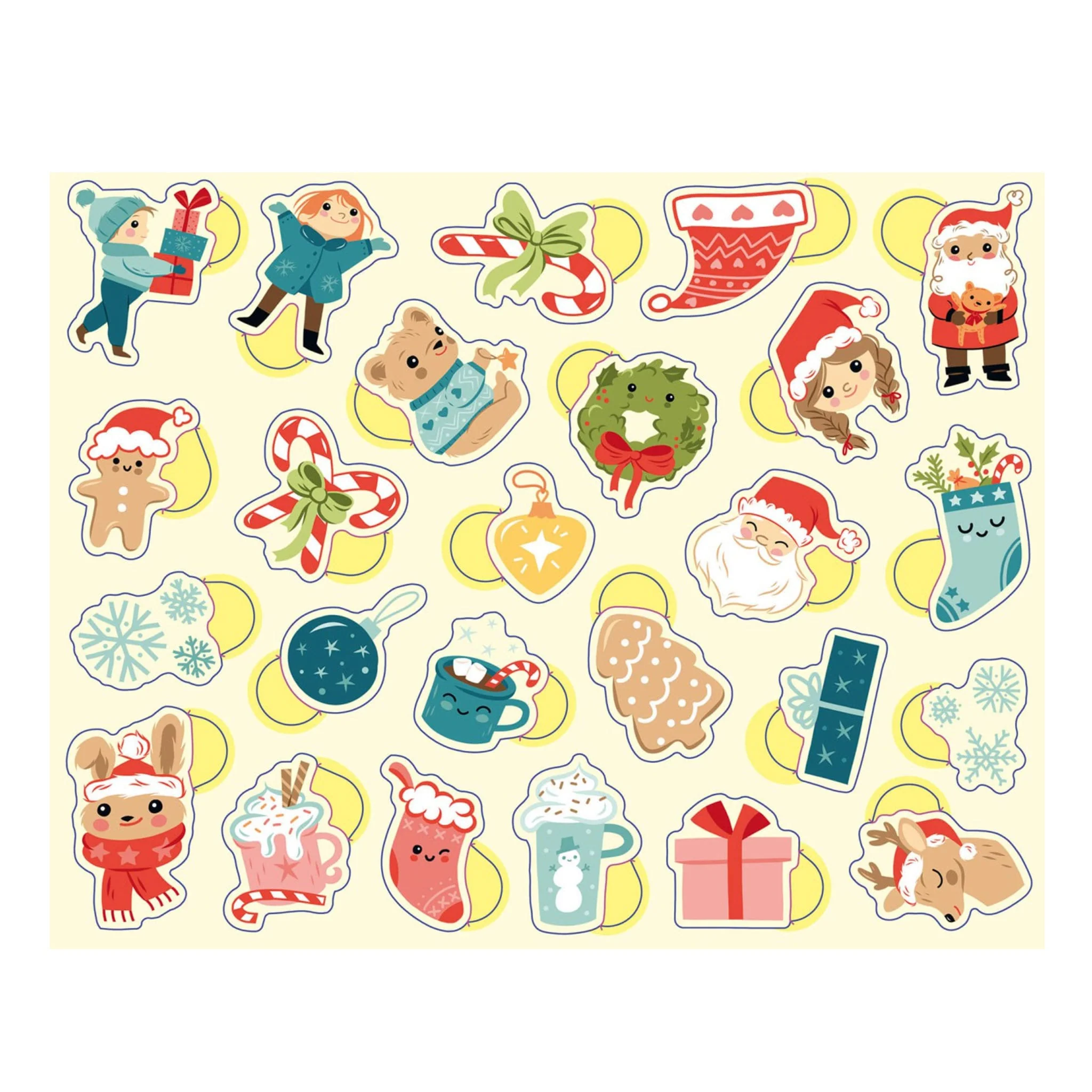 300 Gommettes Noël - Image 2
