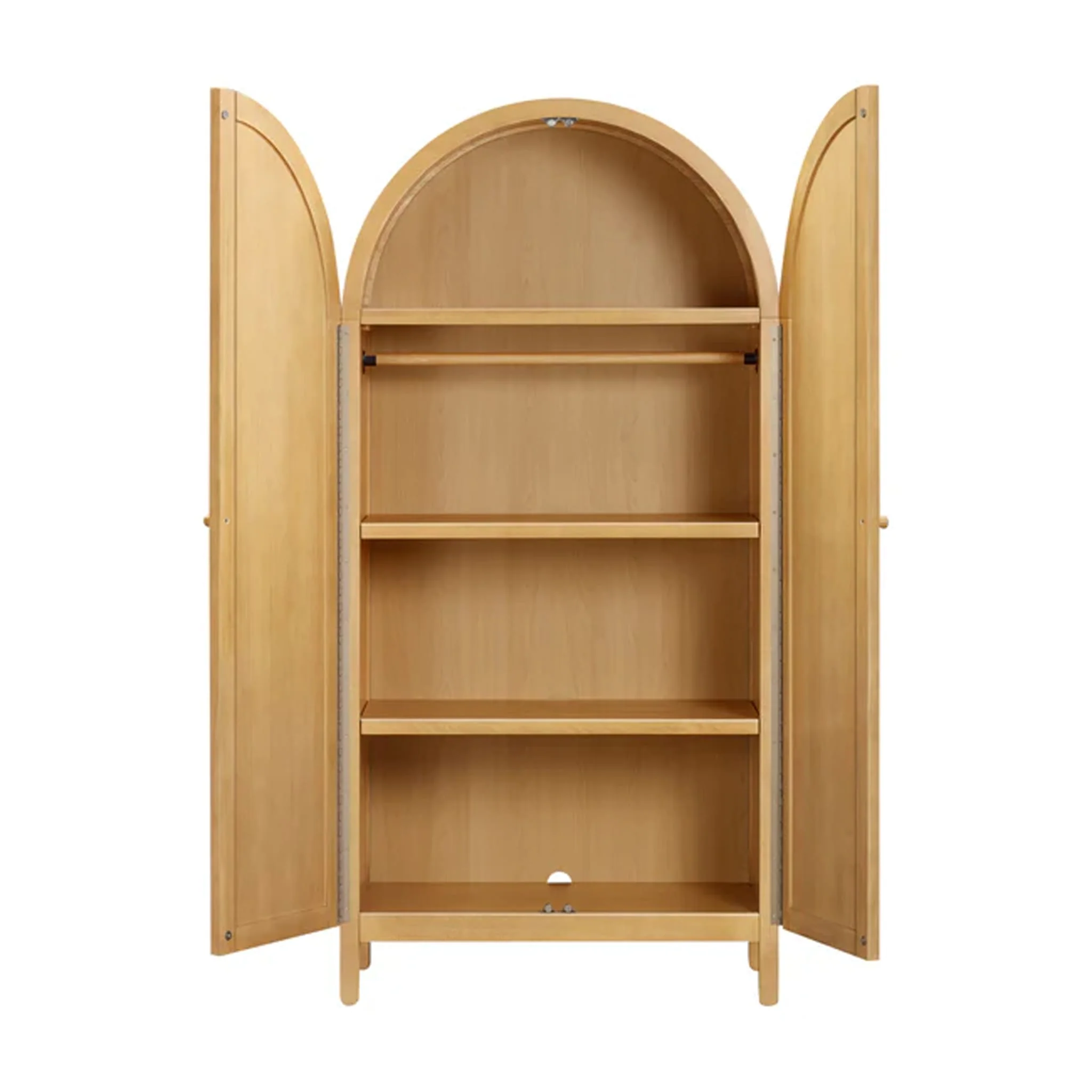 Armoire Bondi en rotin - Miel - Image 3