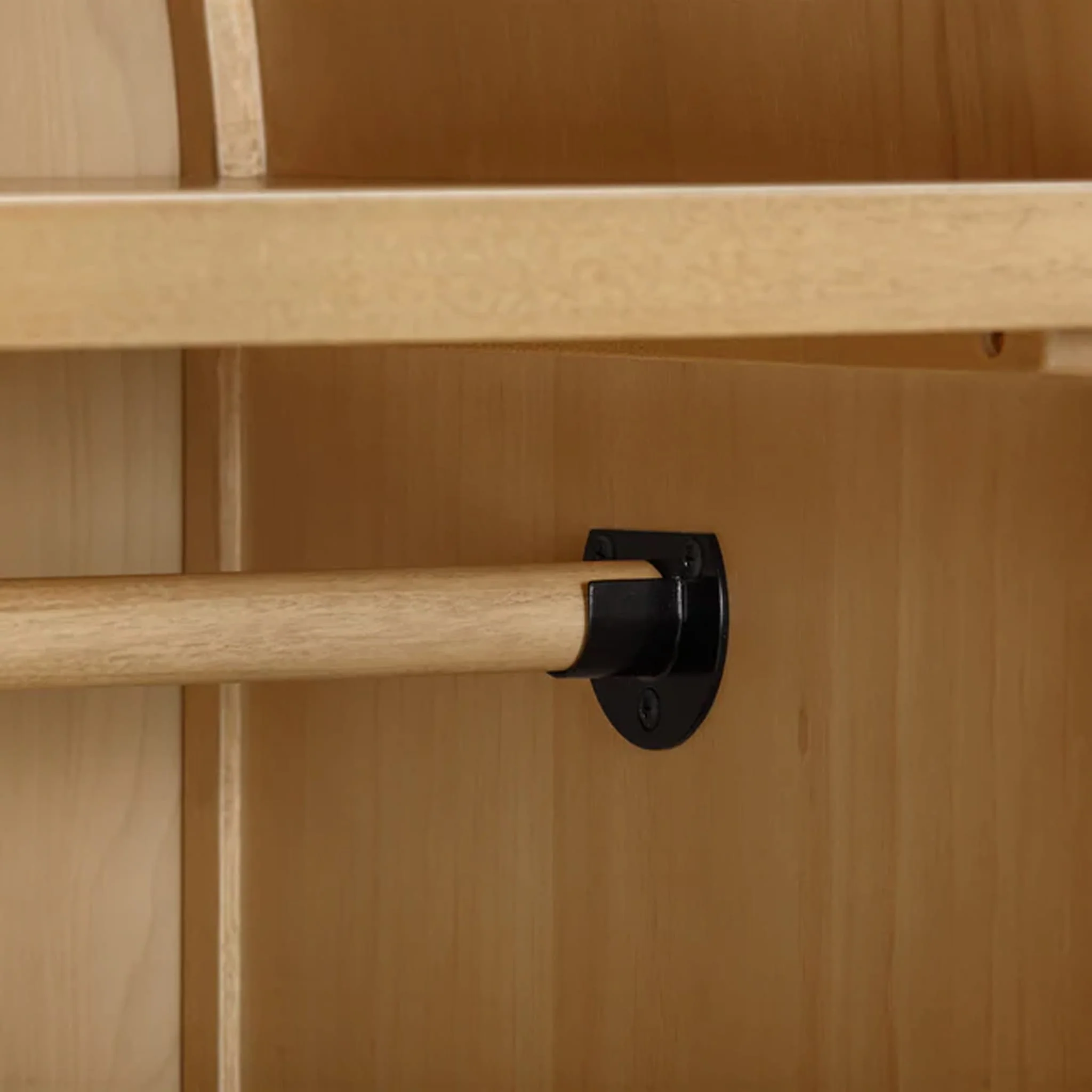 Armoire Bondi en rotin - Miel - Image 5