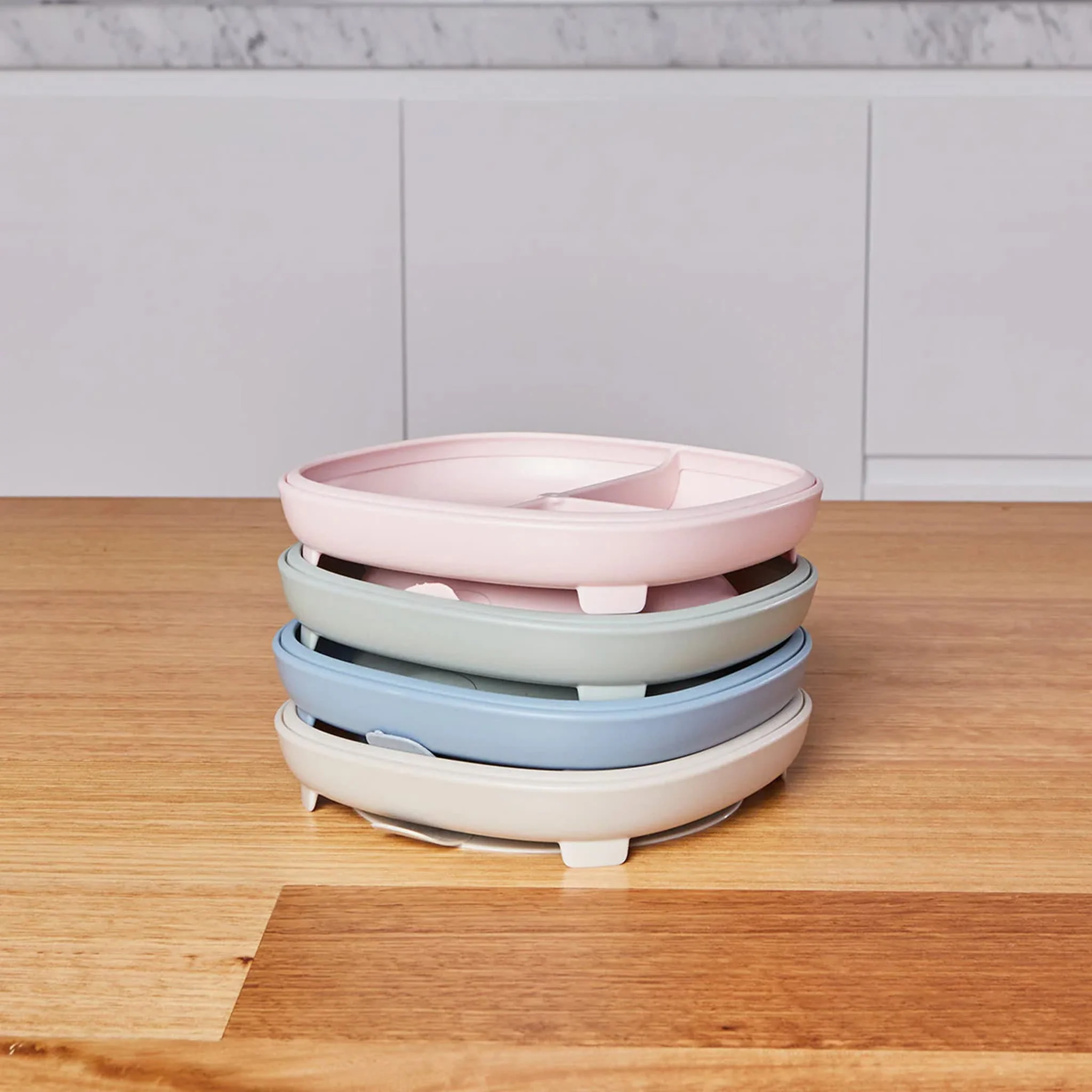 Assiette 2-en-1 - Rose - Image 11