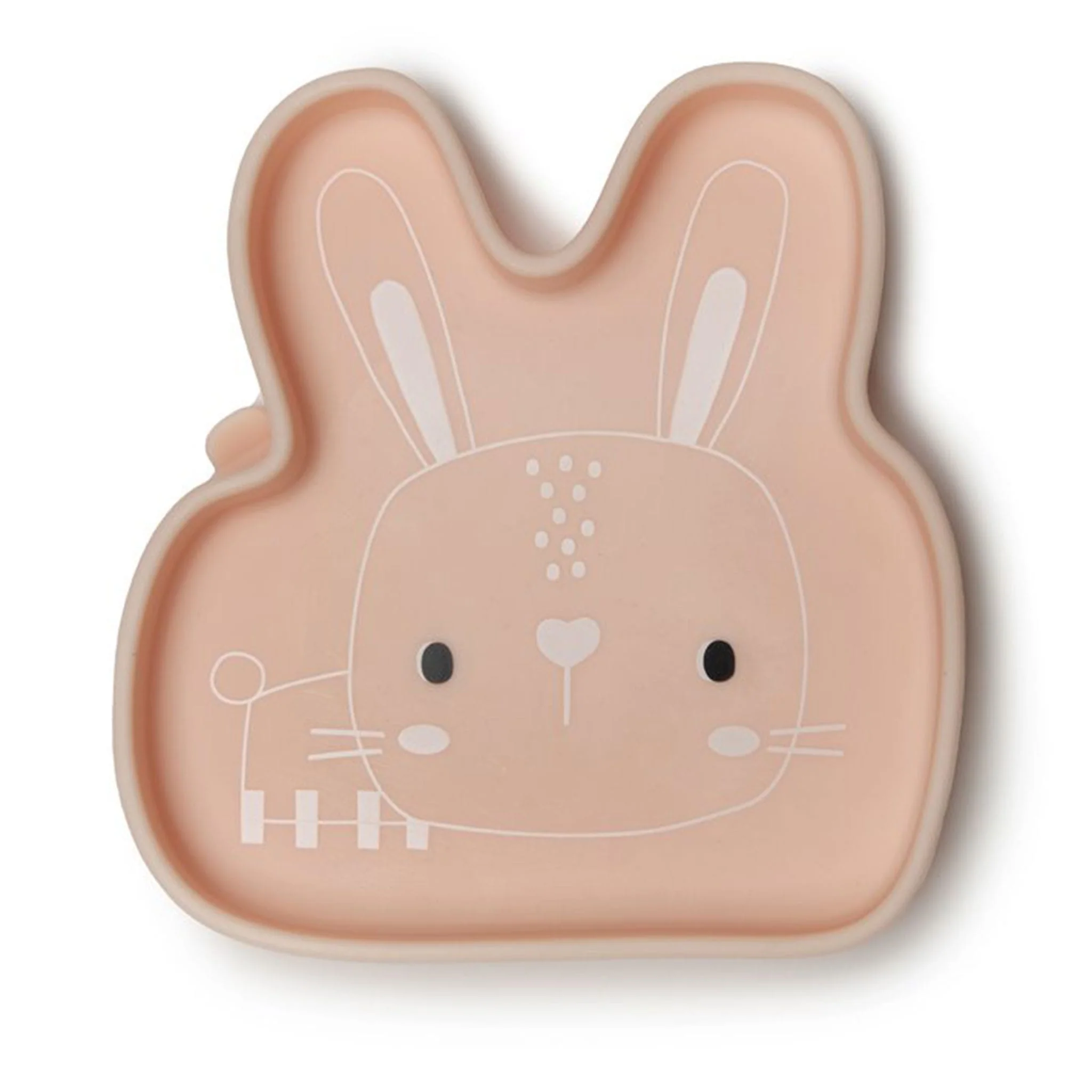 Assiette en Silicone - Lapin
