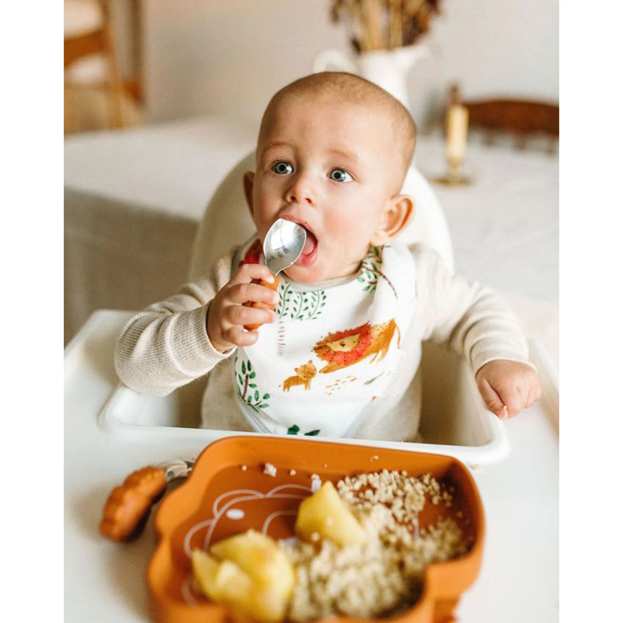 Assiette en Silicone - Lion - Image 4