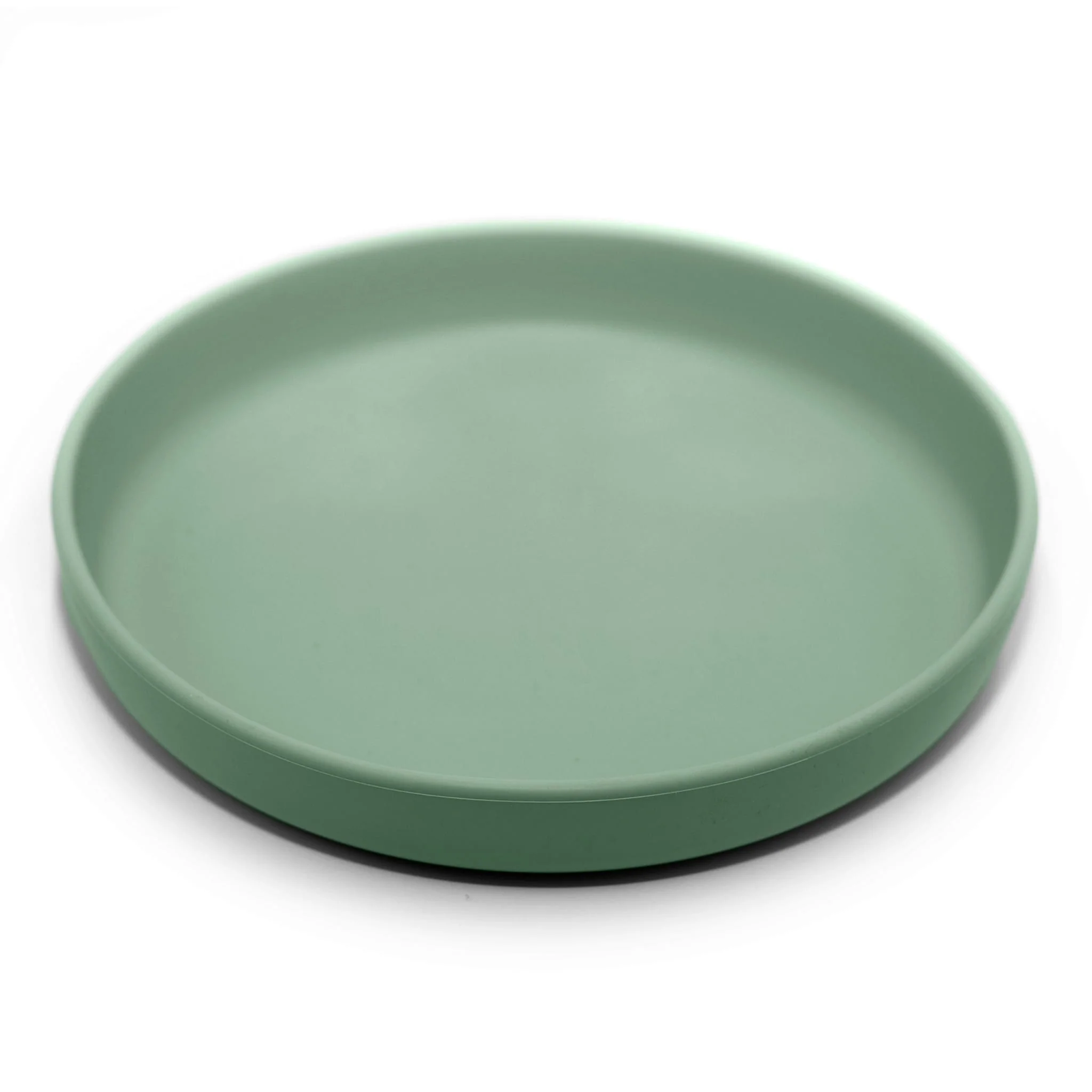 Assiette Silicone Verte