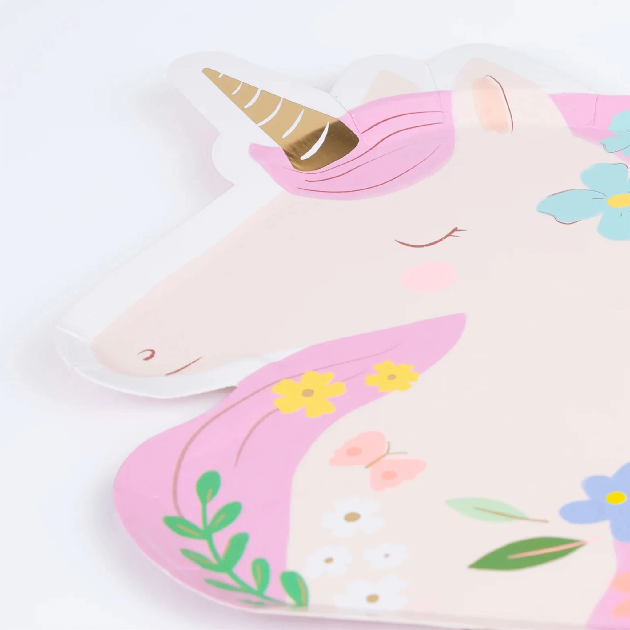 Assiettes de Carton (8) - Licornes - Image 3