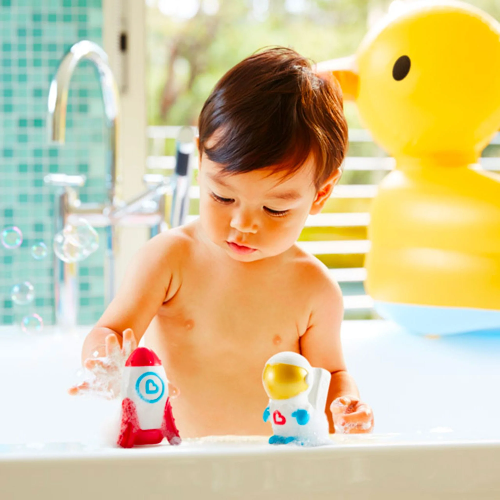 Astronaute Et Fusée De Bain - Image 2