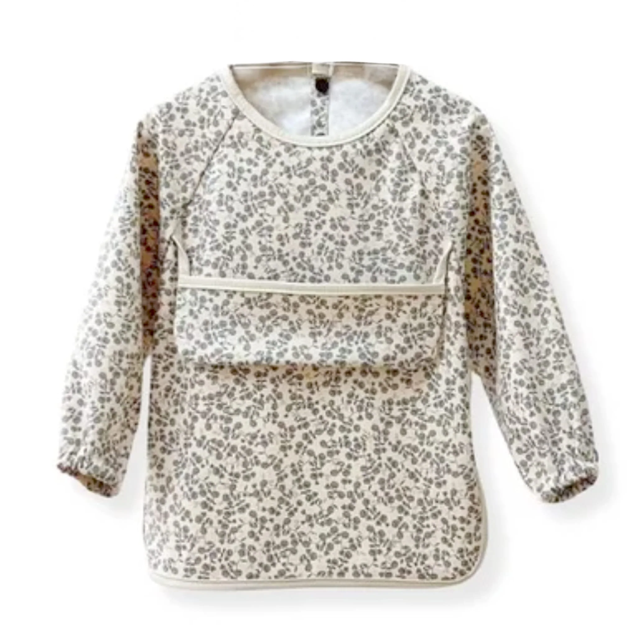 Bavette Imperméable à Manches Longues - Fleurs Antiques