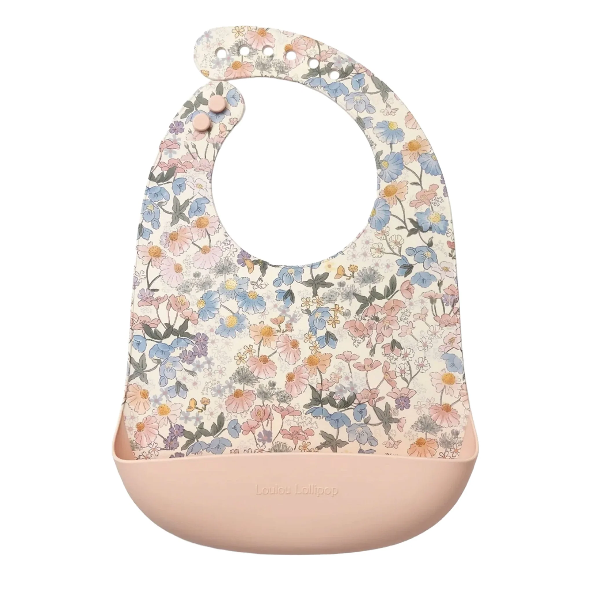 Bavoir en Silicone - Jardin Anglais