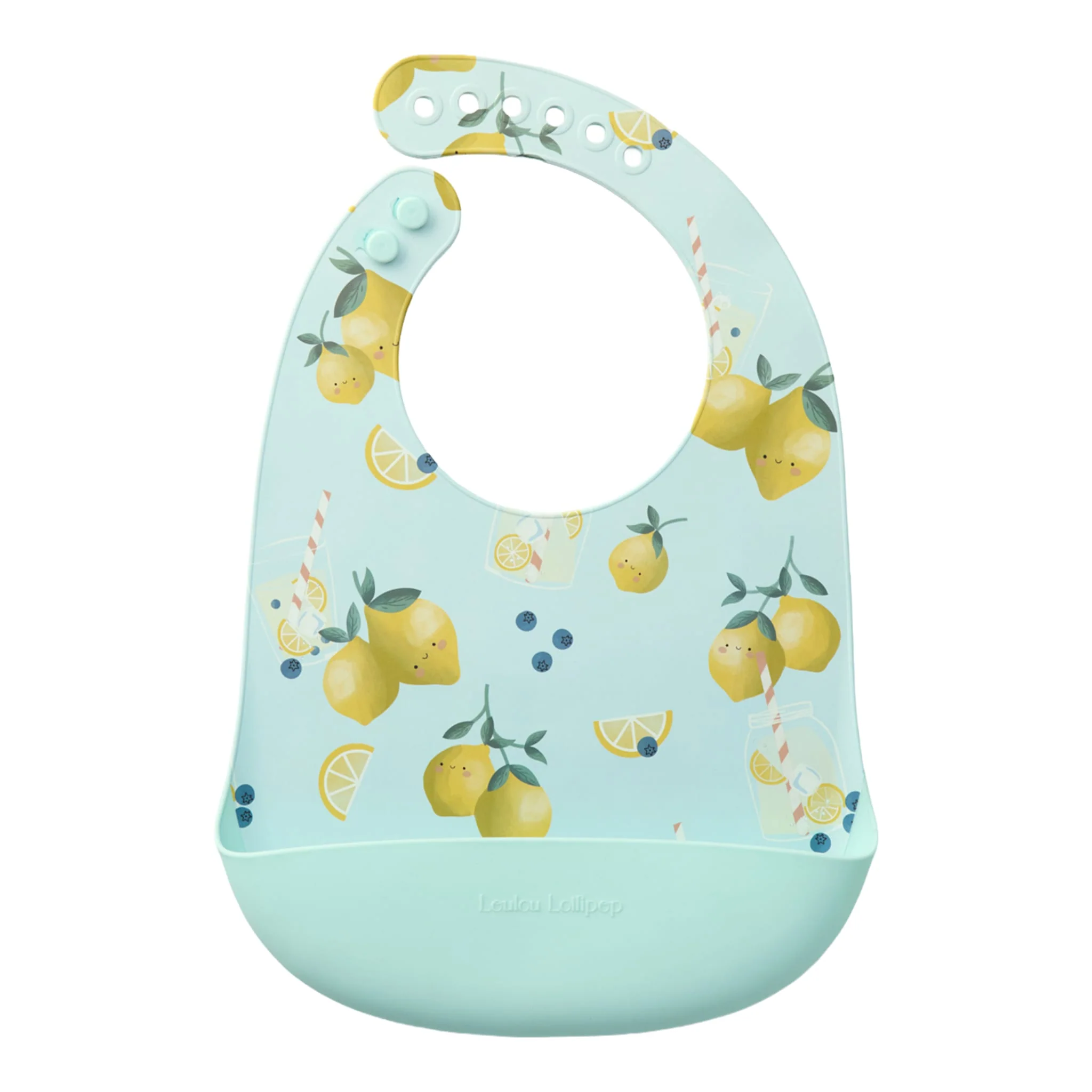 Bavoir en Silicone - Limonade