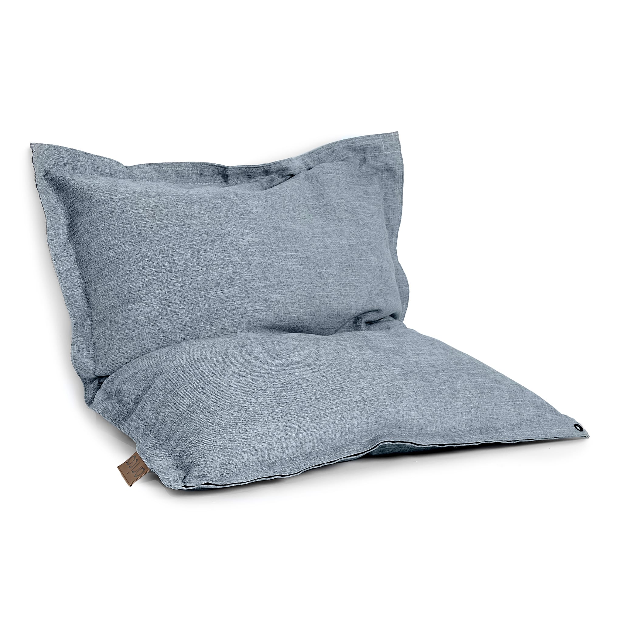 Bean Bag Classique Junior Sereny - Gris Ciel - Image 2