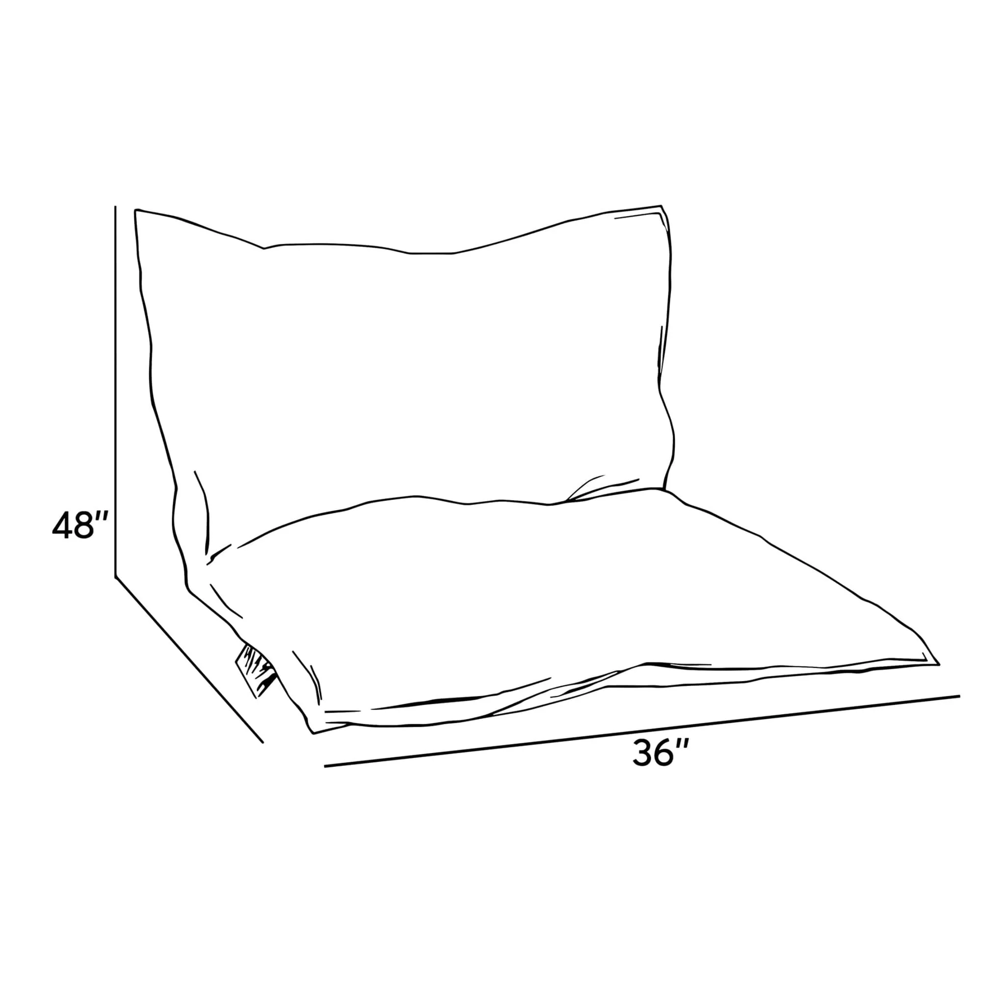 Bean Bag Classique Junior Originale - Indigo - Image 4