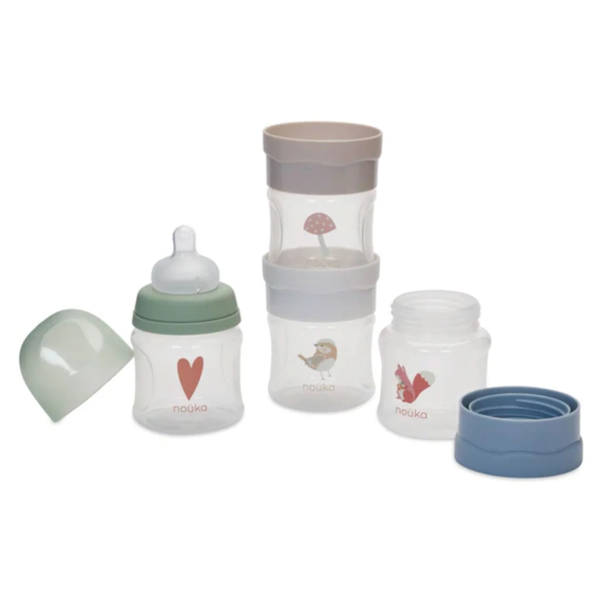 Kit de Conservation Pour Biberons et Lait - Forêt