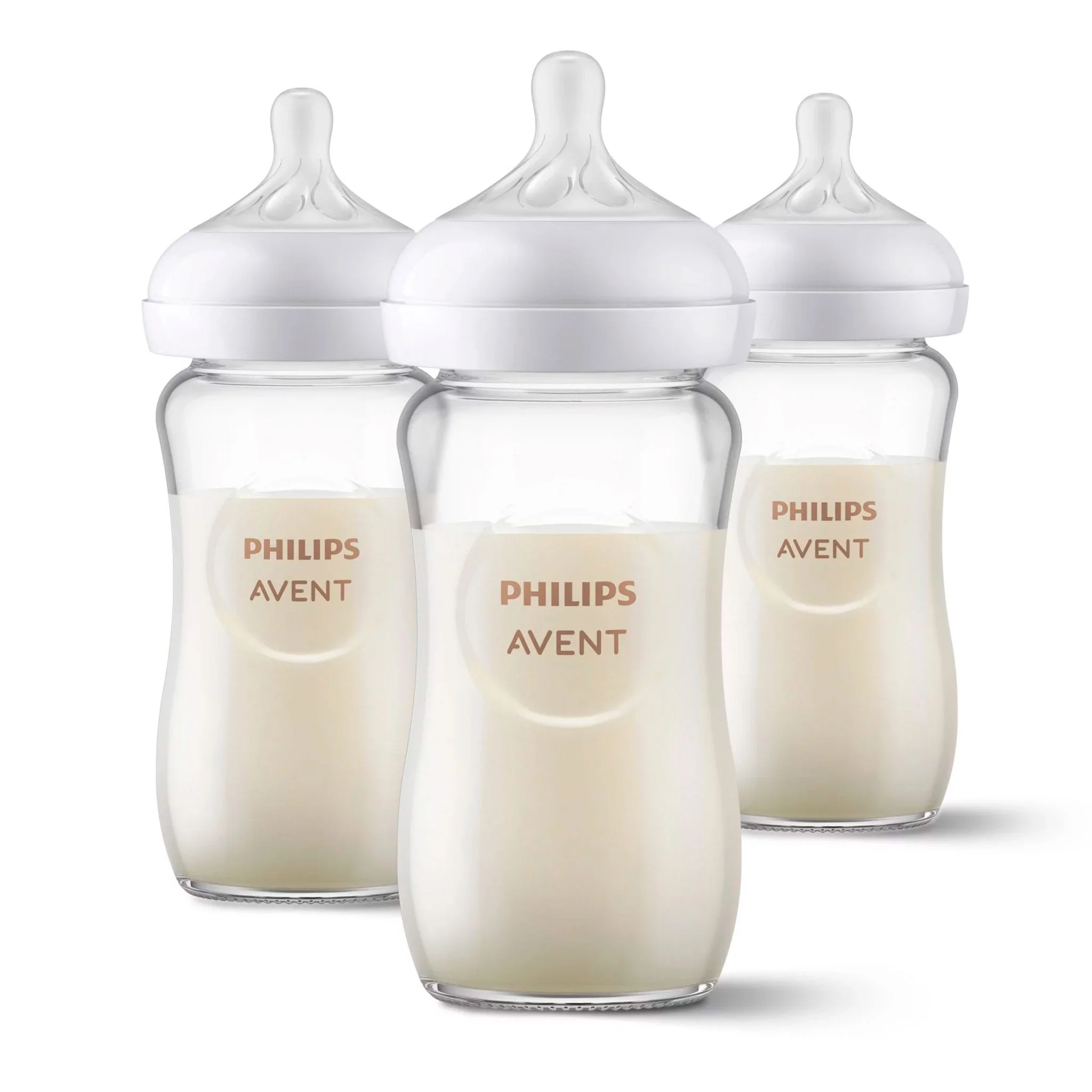Biberon Verre (3) Naturel 8oz
