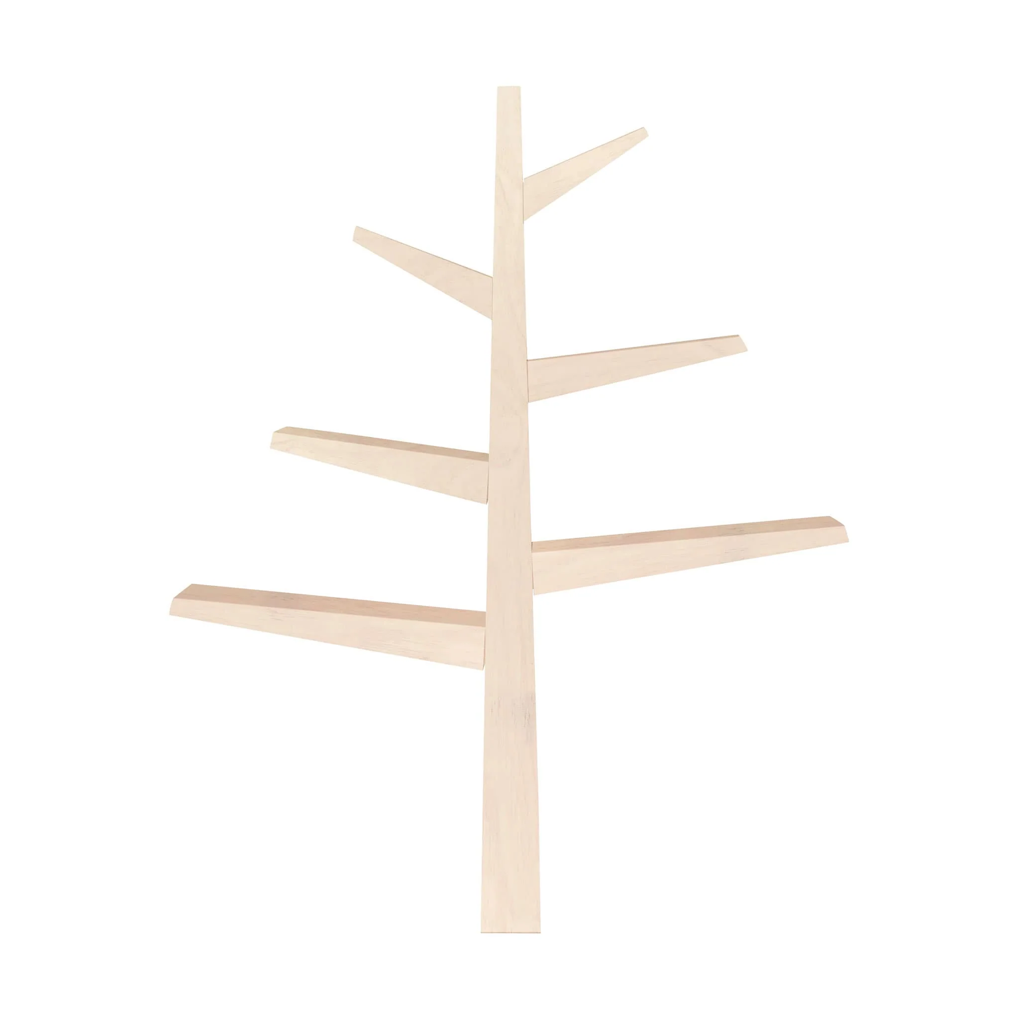 Bibliothèque Arbre Spruce - Naturel Lavé - Image 3