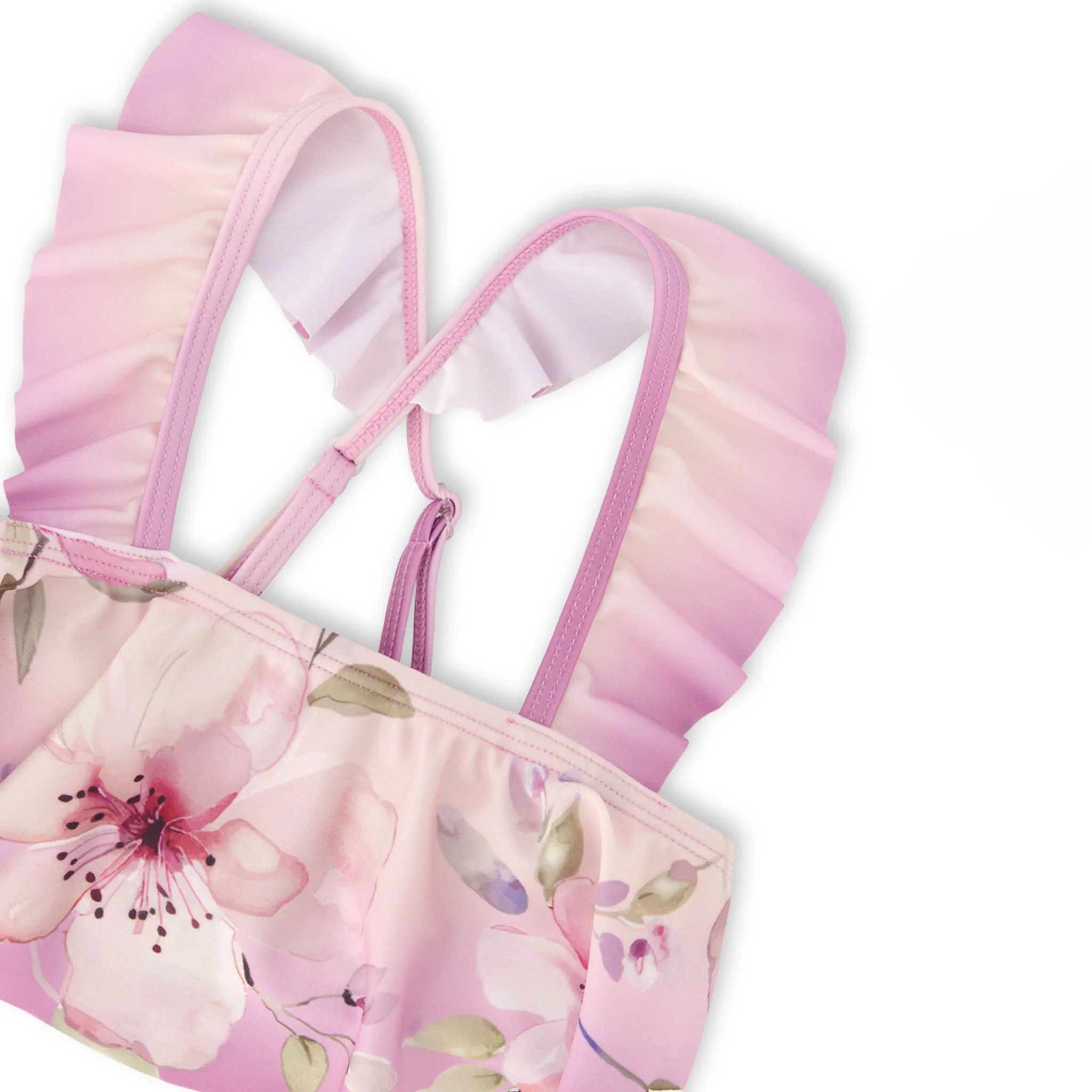 Bikini Lilas Fleurs 2-6ans - Image 7