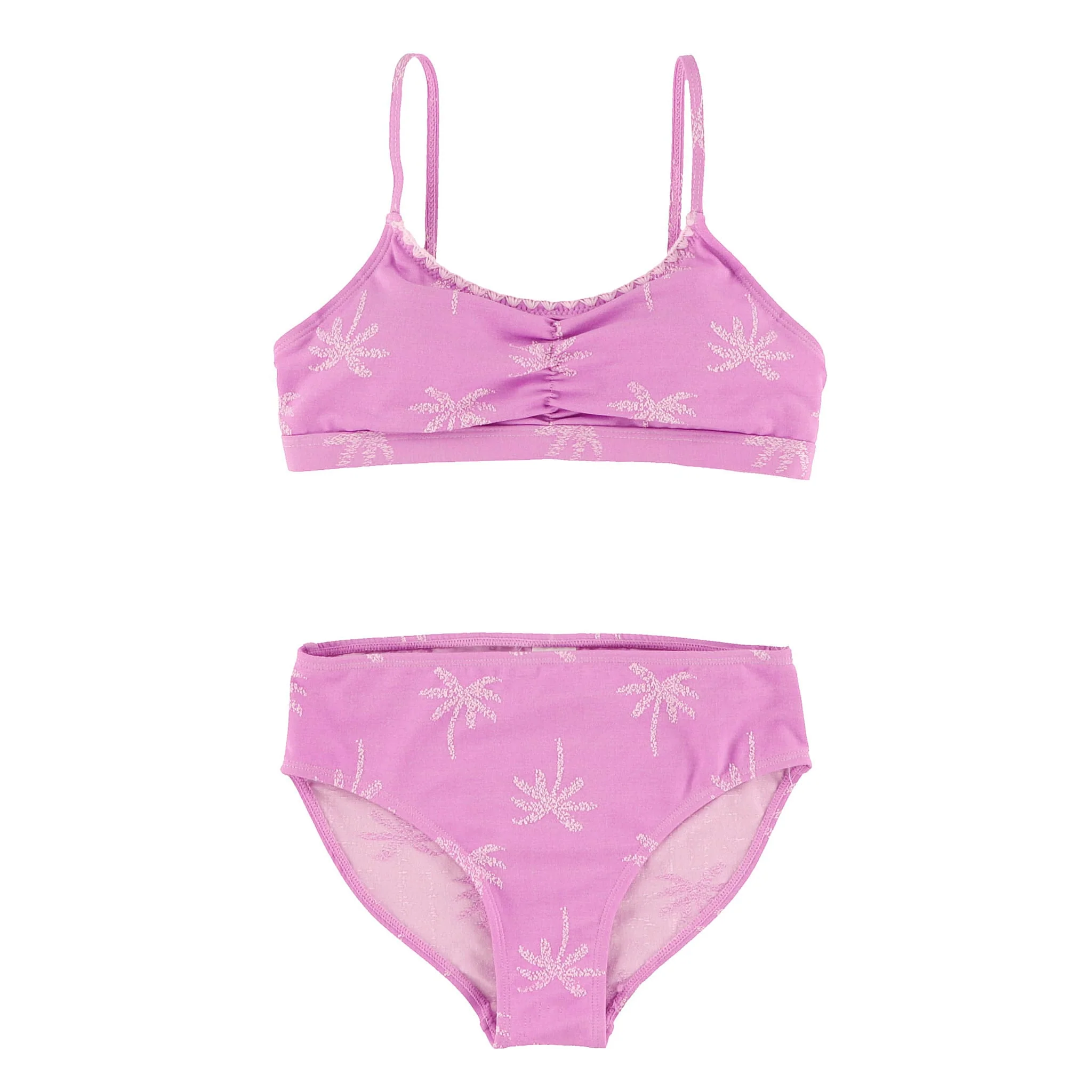 Bikini Texturé Palmiers 3-14ans