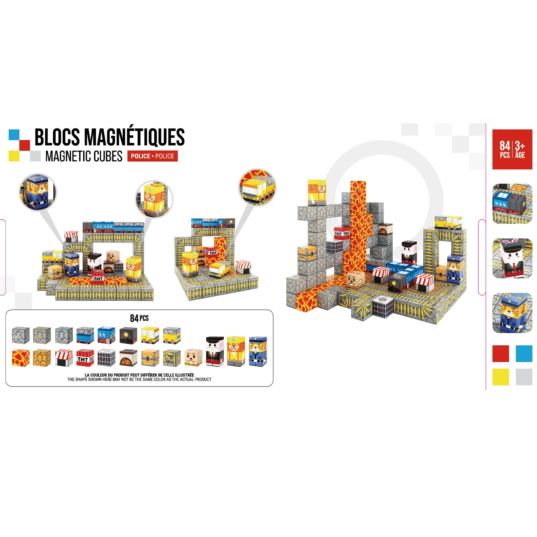 Blocs Magnétiques - Policier - Image 3