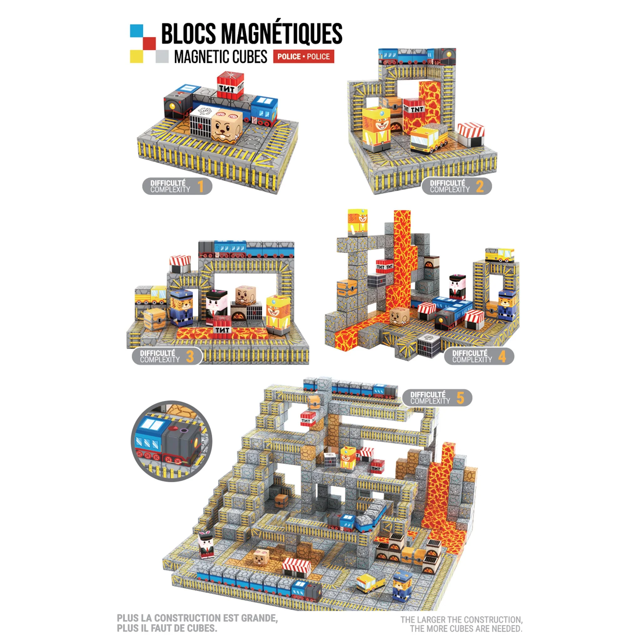Blocs Magnétiques - Policier - Image 4