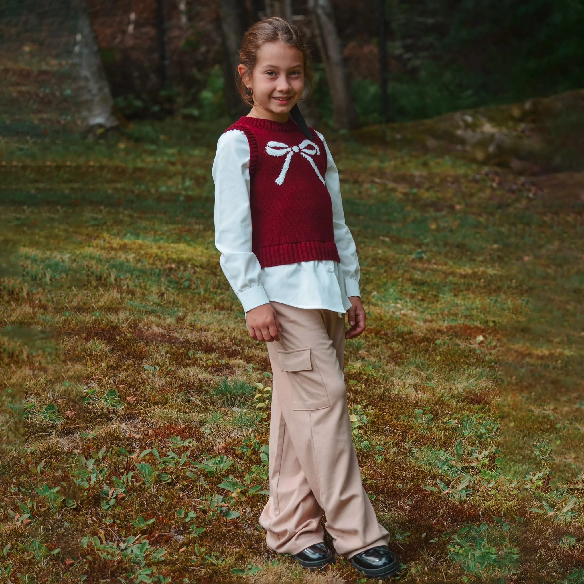 Blouse Bimatière Romance 7-14ans - Image 3
