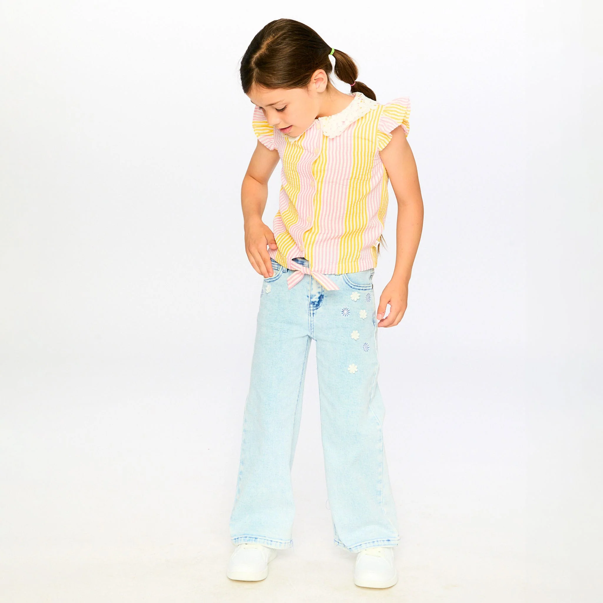 Blouse Marguerites 3-6ans - Image 3