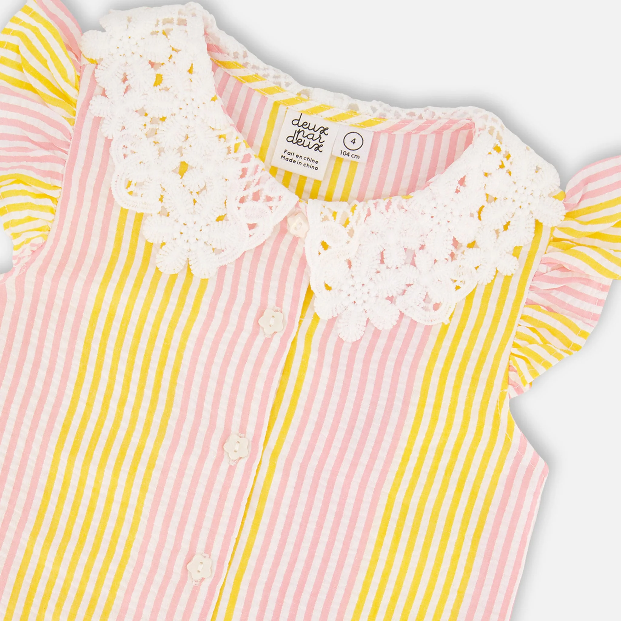 Blouse Marguerites 3-6ans - Image 8