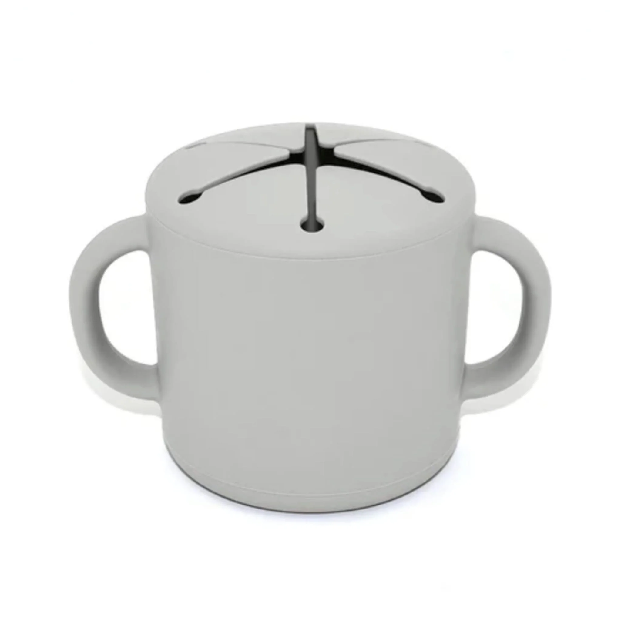 Bol à Collation Silicone Gris - Image 7