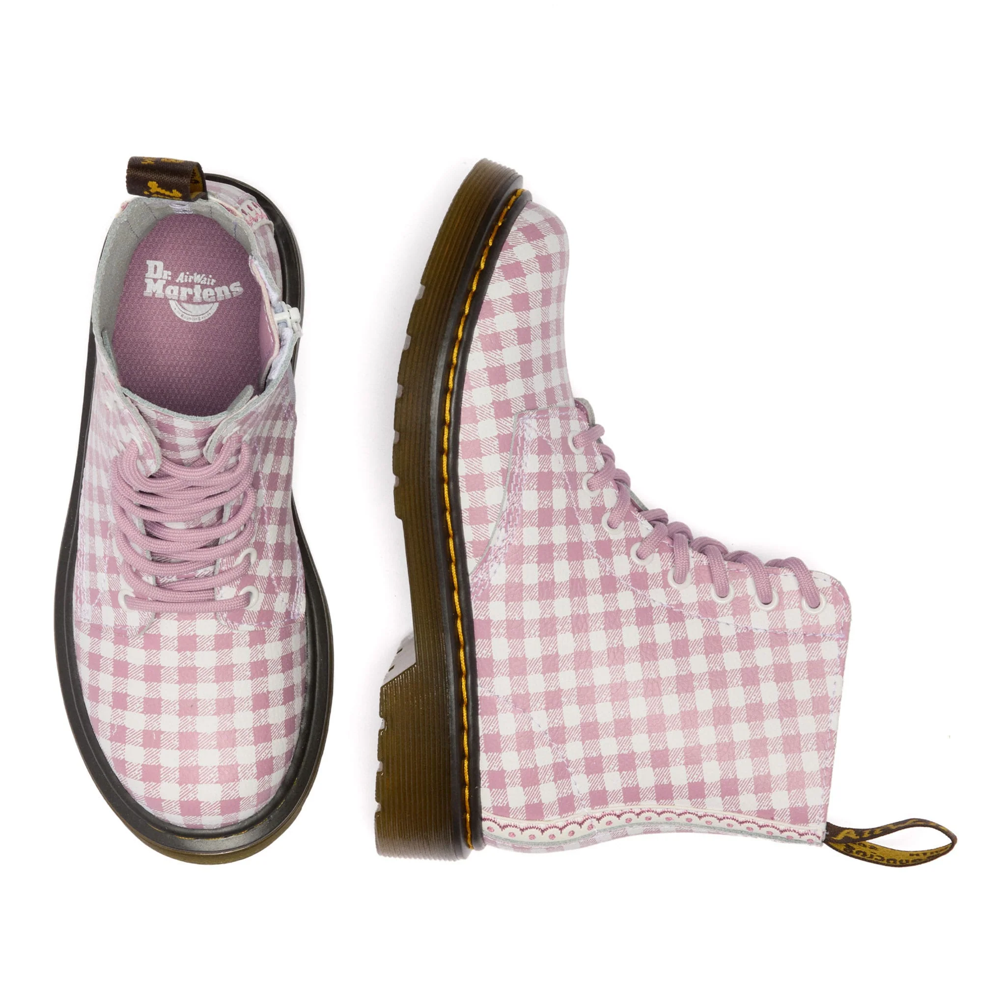 Botte 1460 Gingham Pointures 11-4 - Image 7