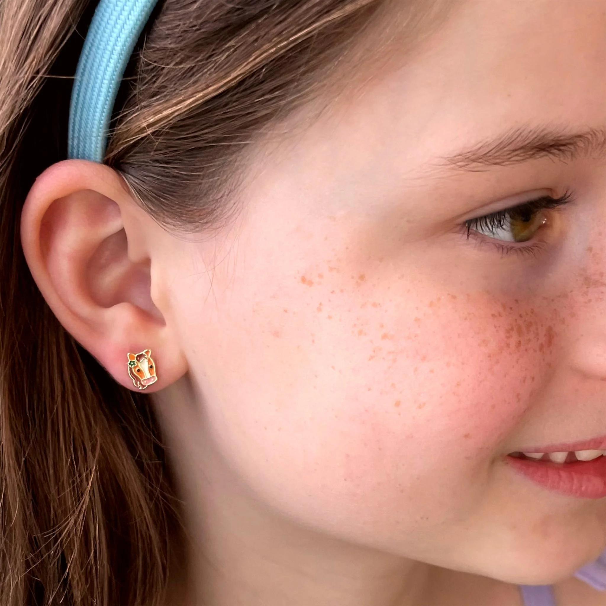 Boucles D'oreille Joli Poney - Image 3