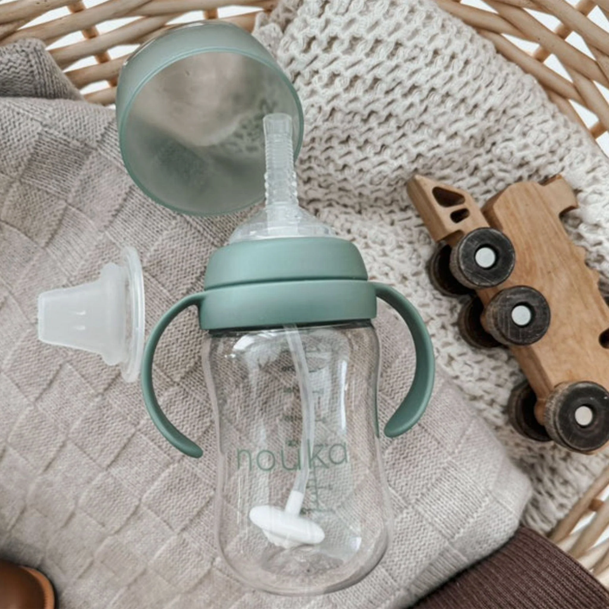 Gobelet Transitionnel en Silicone - Blush - Image 3