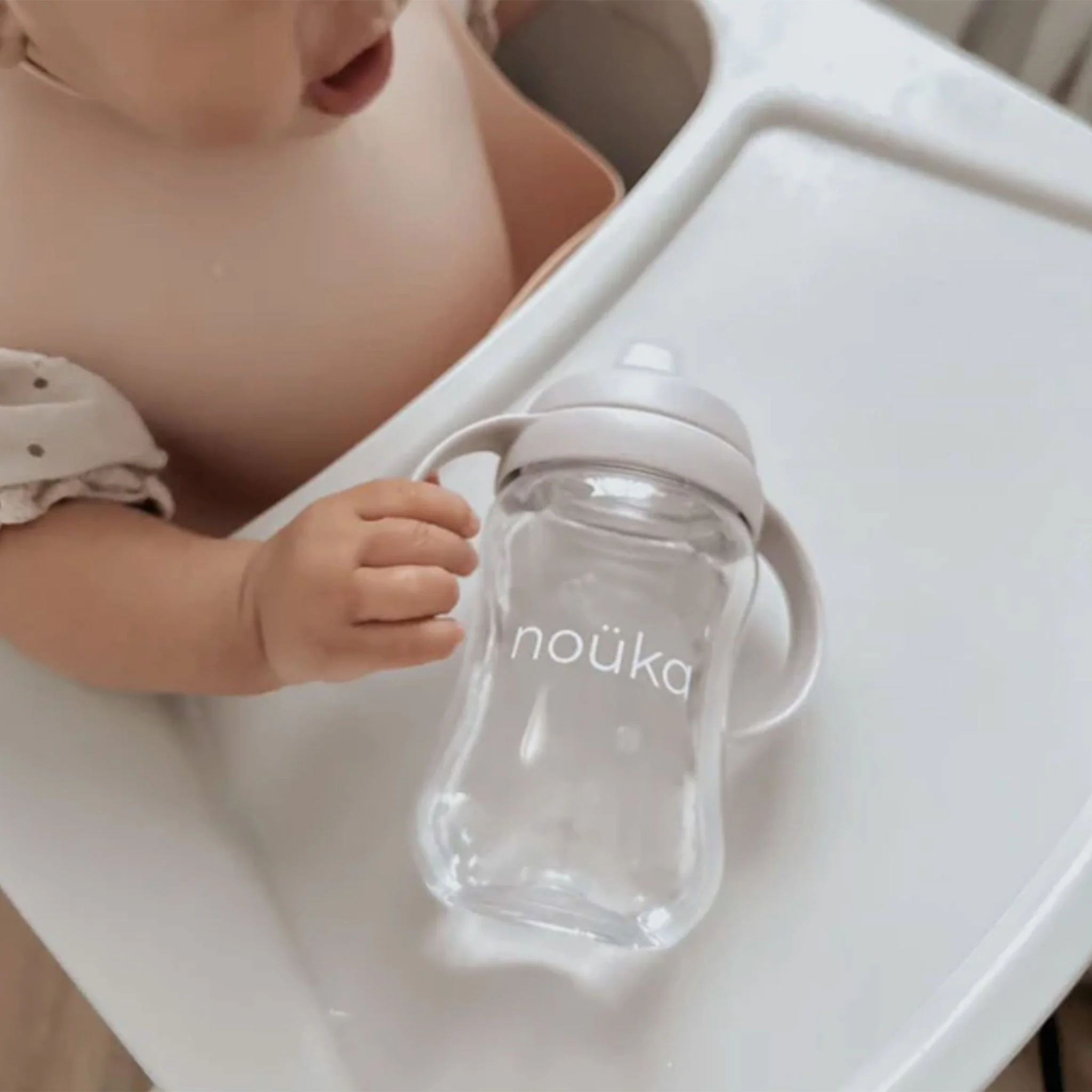 Gobelet Transitionnel en Silicone - Blush - Image 9