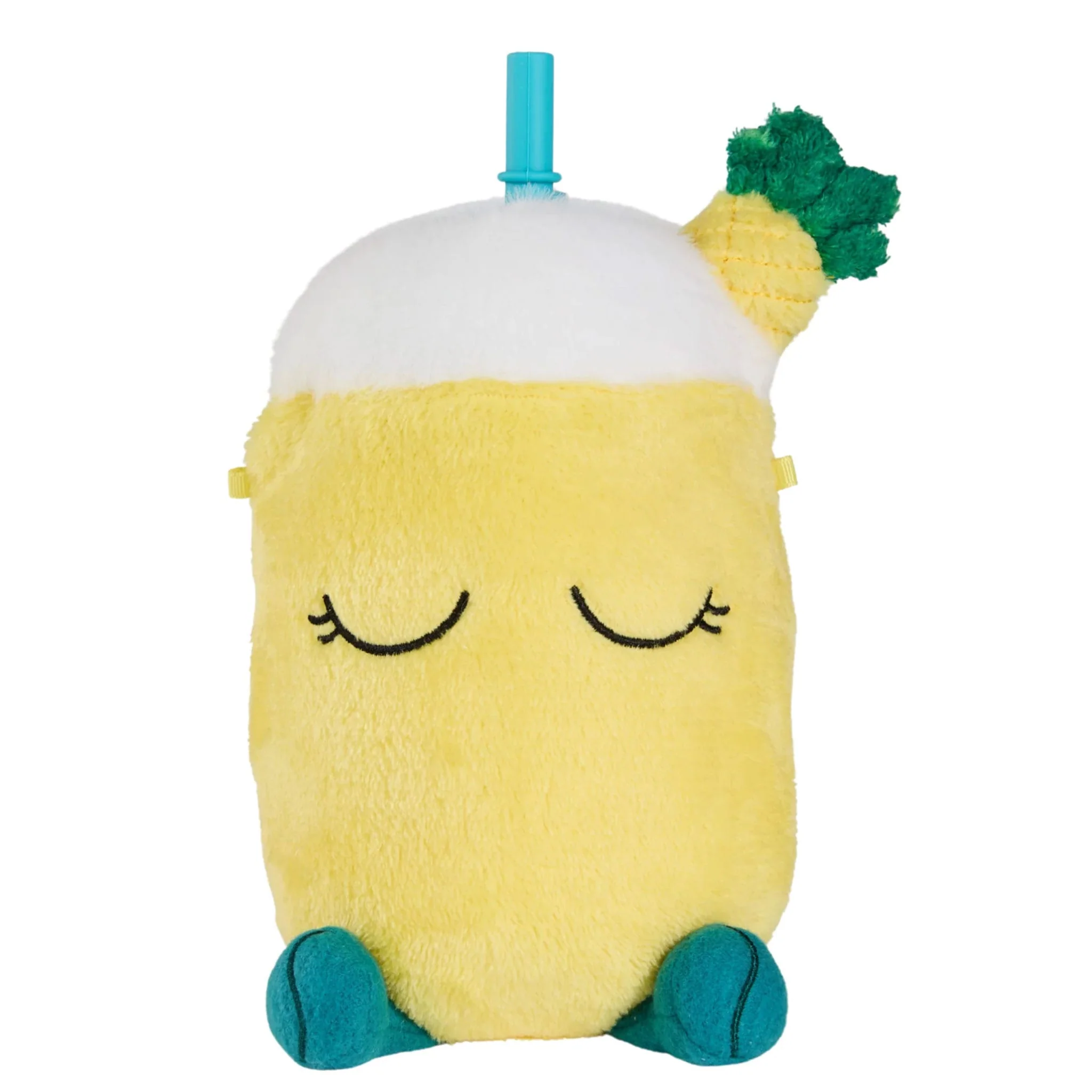 Bouteille et Peluche Fuzzie - Ananas