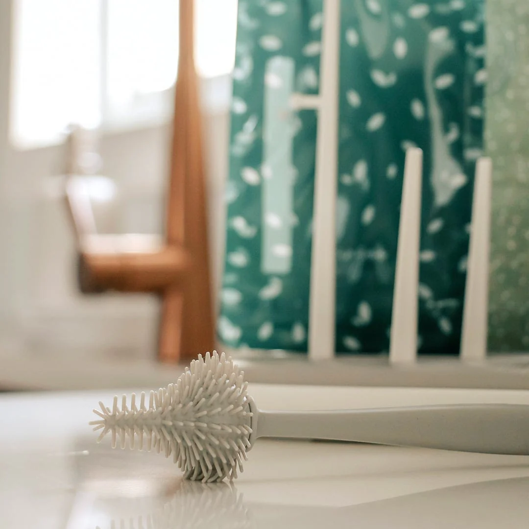 Brosse de nettoyage en silicone pour pochettes/biberons - Image 3