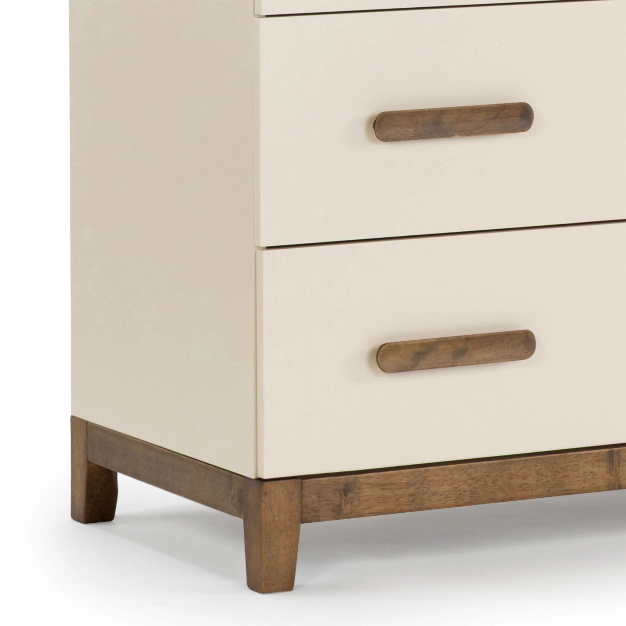 Commode 3 Tiroirs Lala - Amande Noyer - Image 3