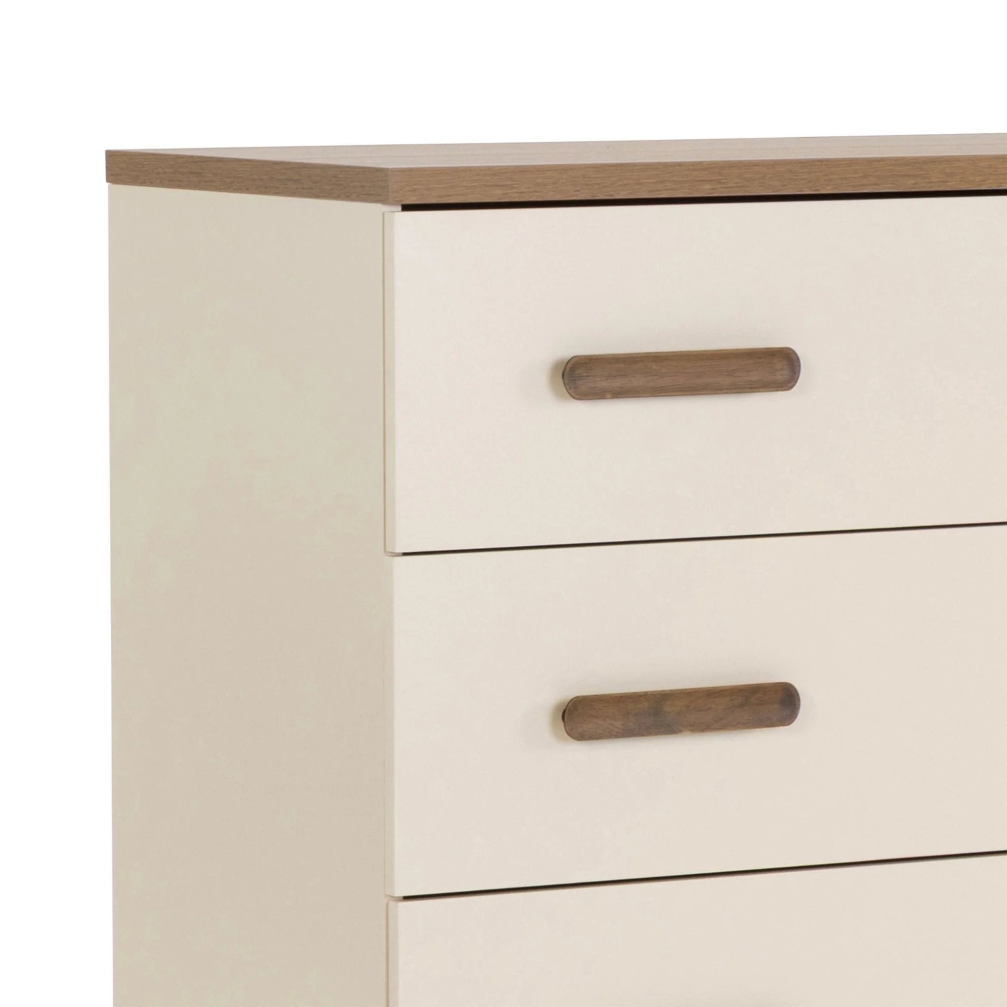 Commode 3 Tiroirs Lala - Amande Noyer - Image 5