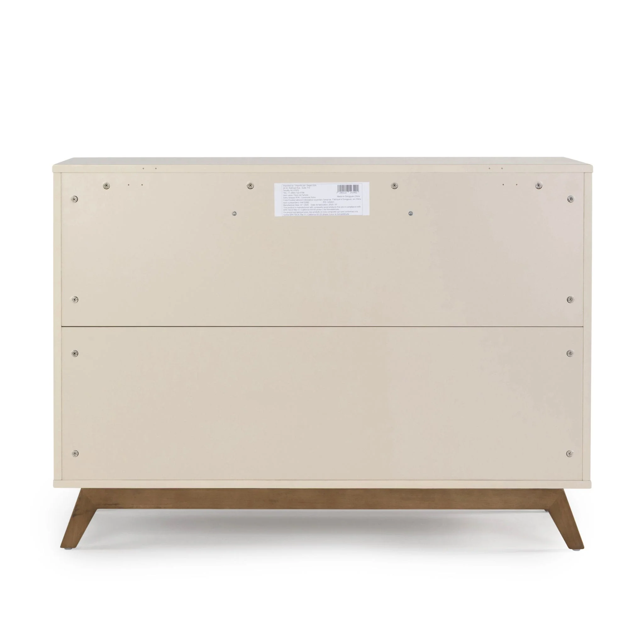 Commode  5 Tiroirs  Soho - Amande Noyer - Image 10