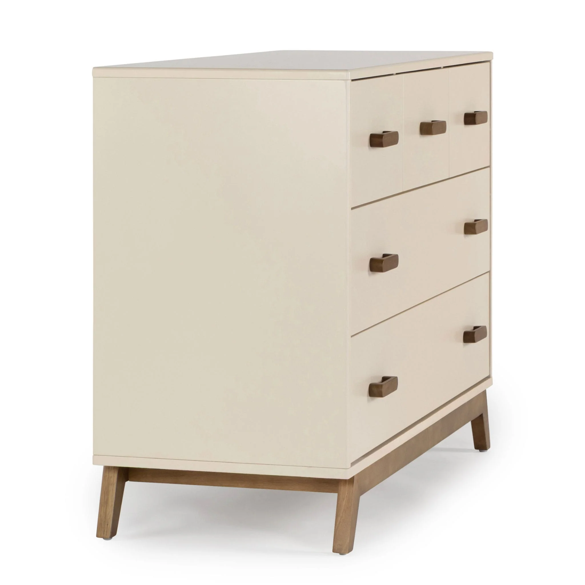 Commode  5 Tiroirs  Soho - Amande Noyer - Image 6