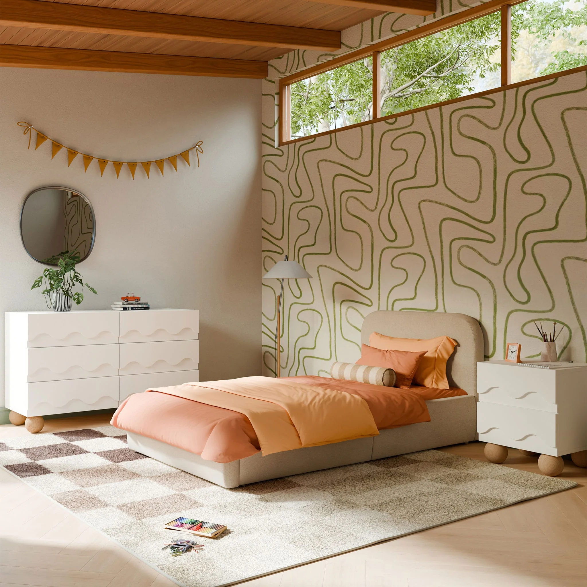 Commode 6 Tiroirs Lido Wave - Blanc - Image 7