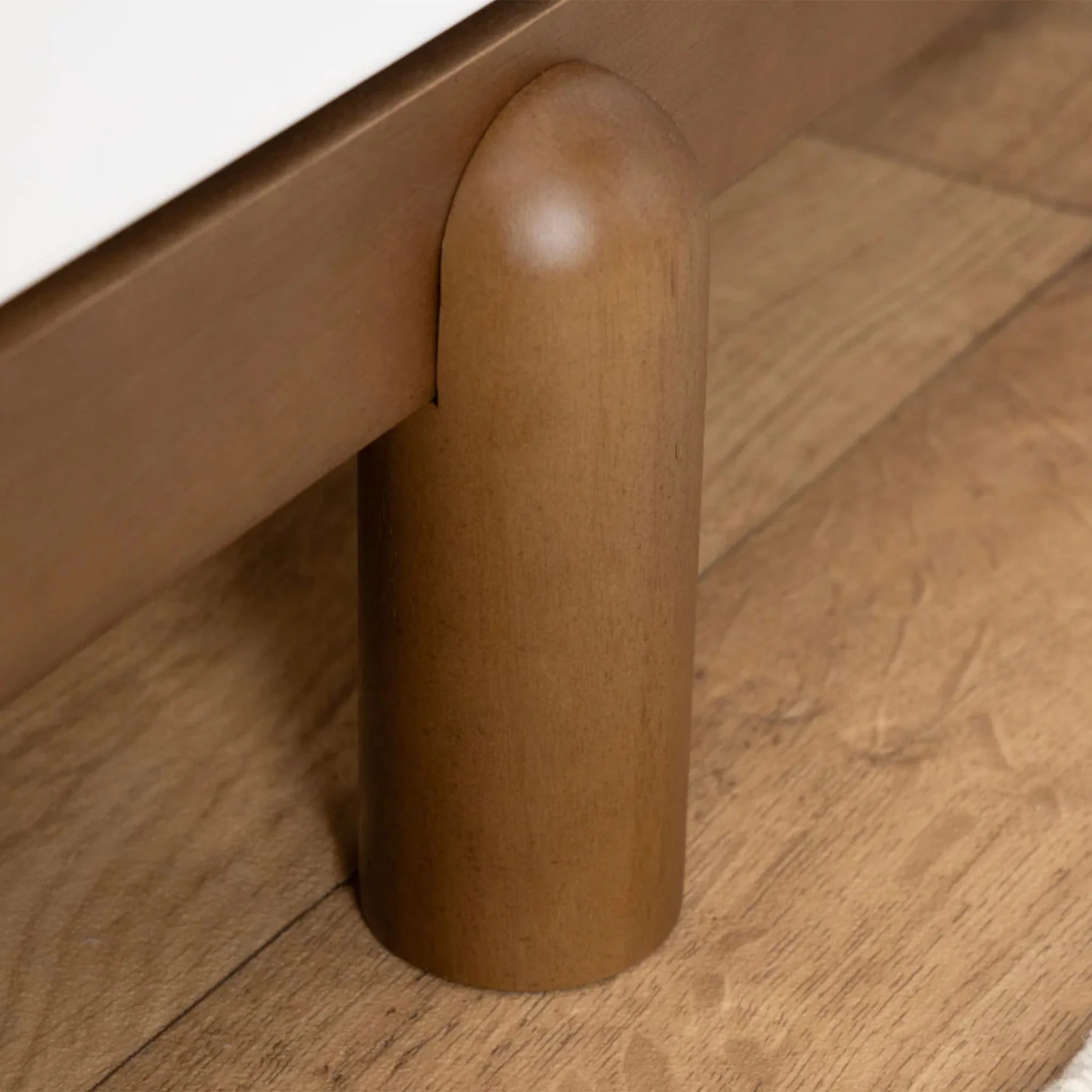Commode 6 Tiroirs Bliss -  Noyer / Blanc - Image 7