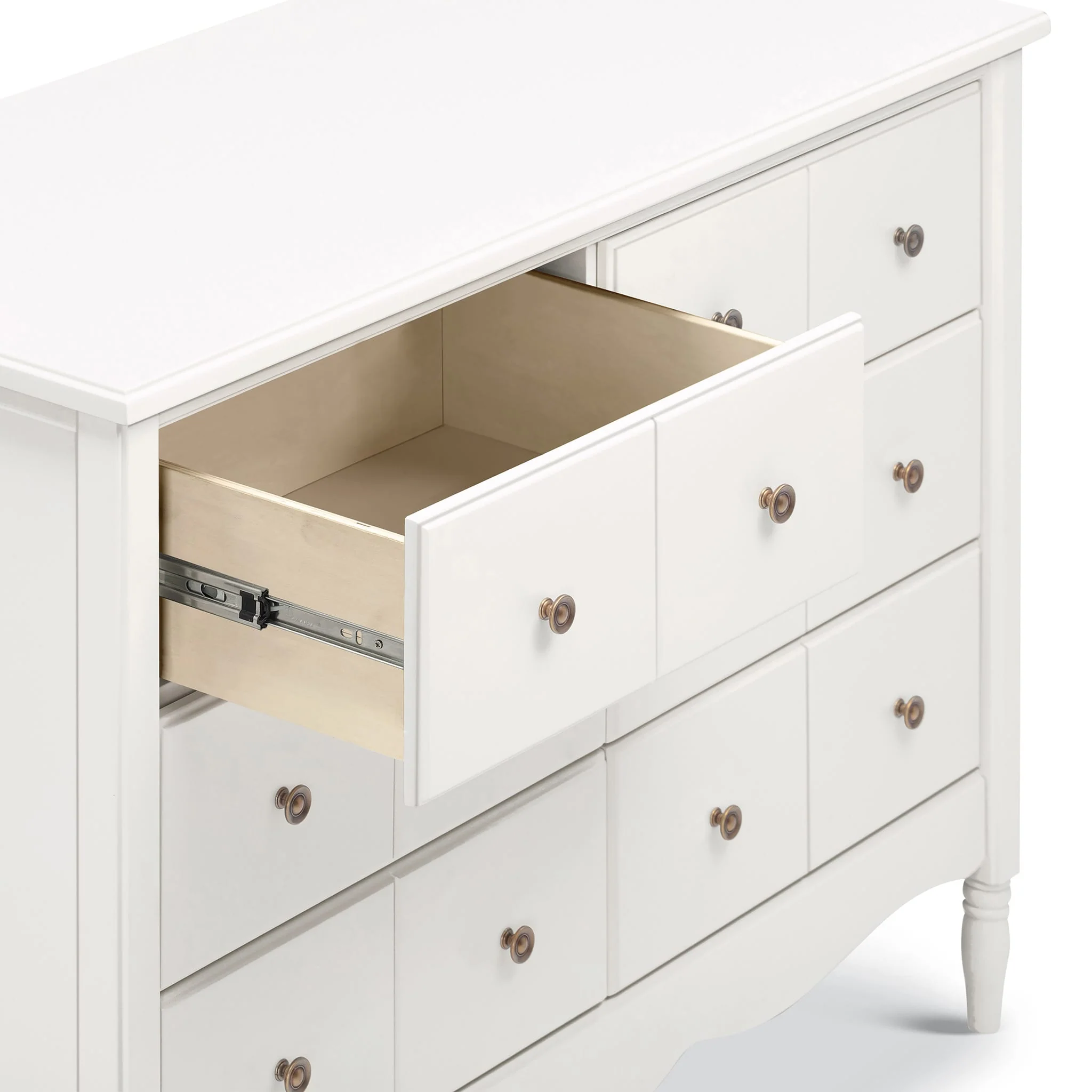 Commode Liberty 6 tiroirs - Blanc Chaud - Image 8