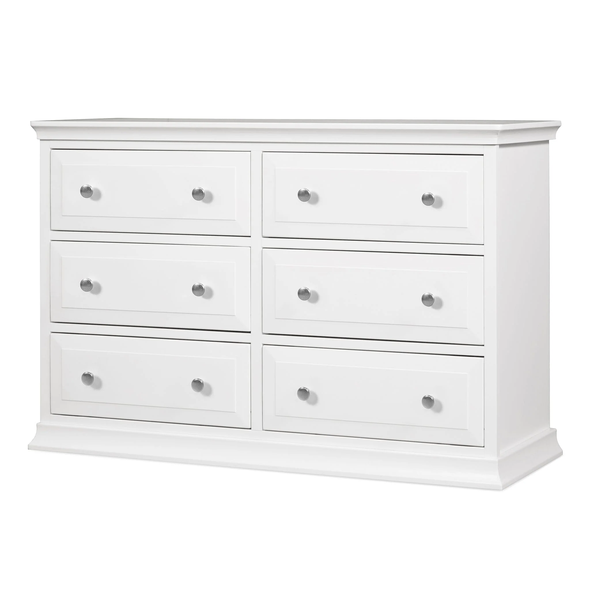 Commode Double 6 Tiroirs Signature Davinci - Blanc
