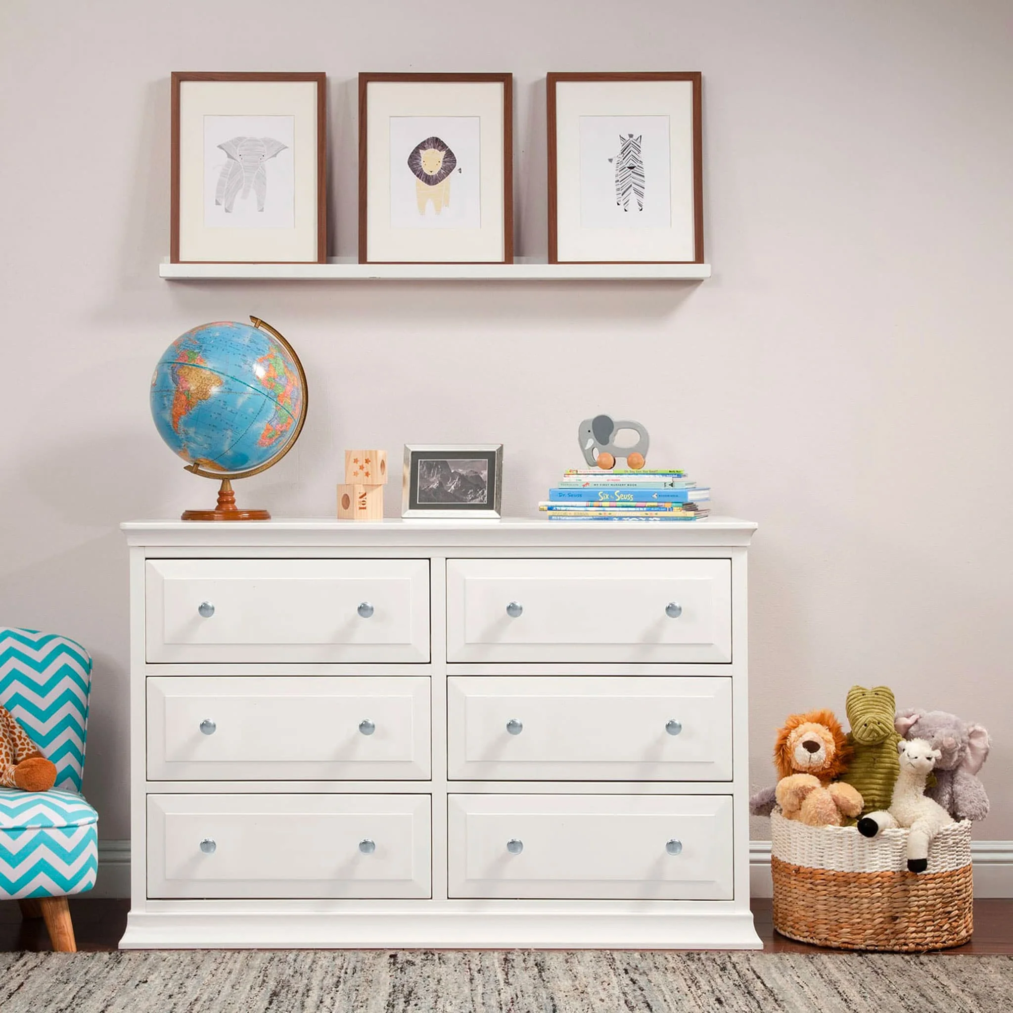Commode Double 6 Tiroirs Signature Davinci - Blanc - Image 10