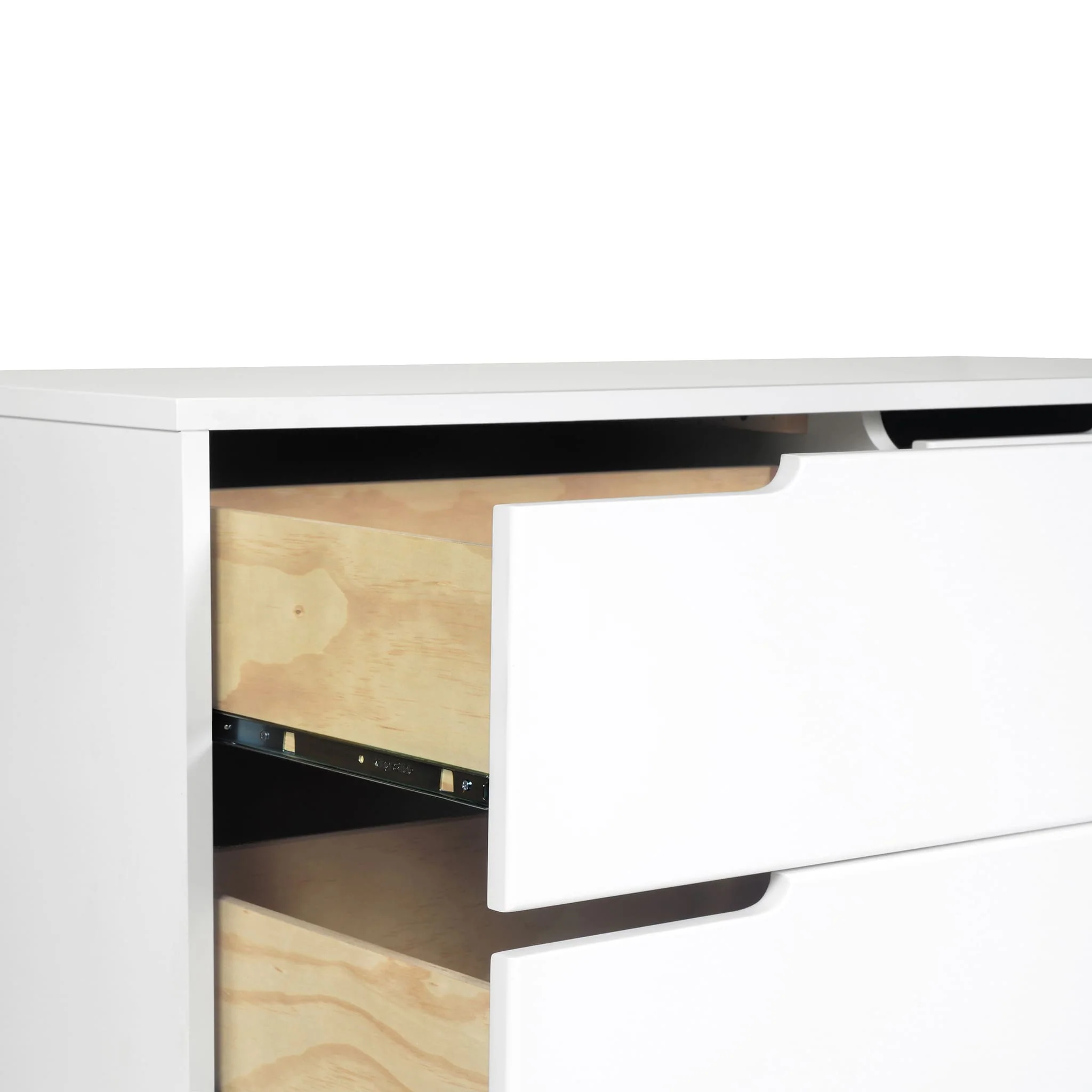 Commode 6 Tiroirs Hudson - Blanc - Image 5