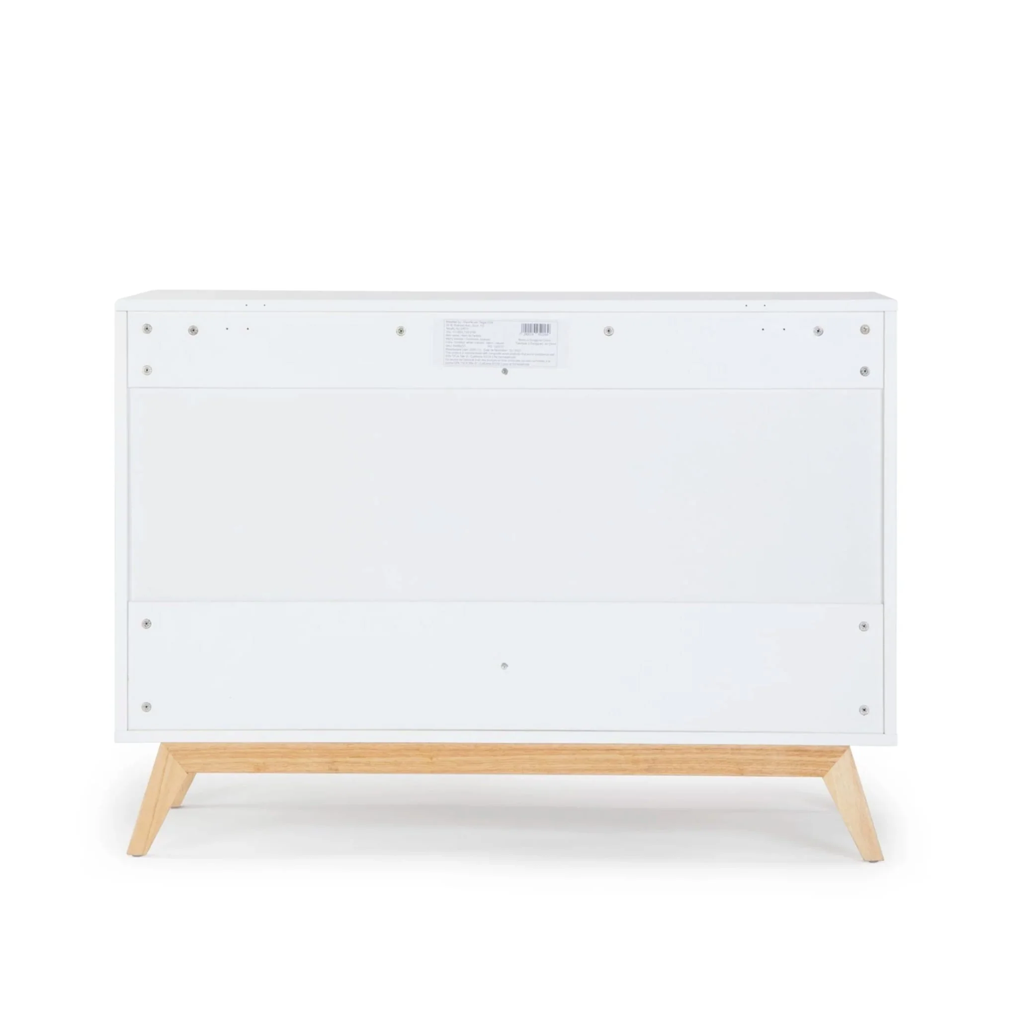 Commode 6 tiroirs Merry - Blanc/Naturel - Image 6