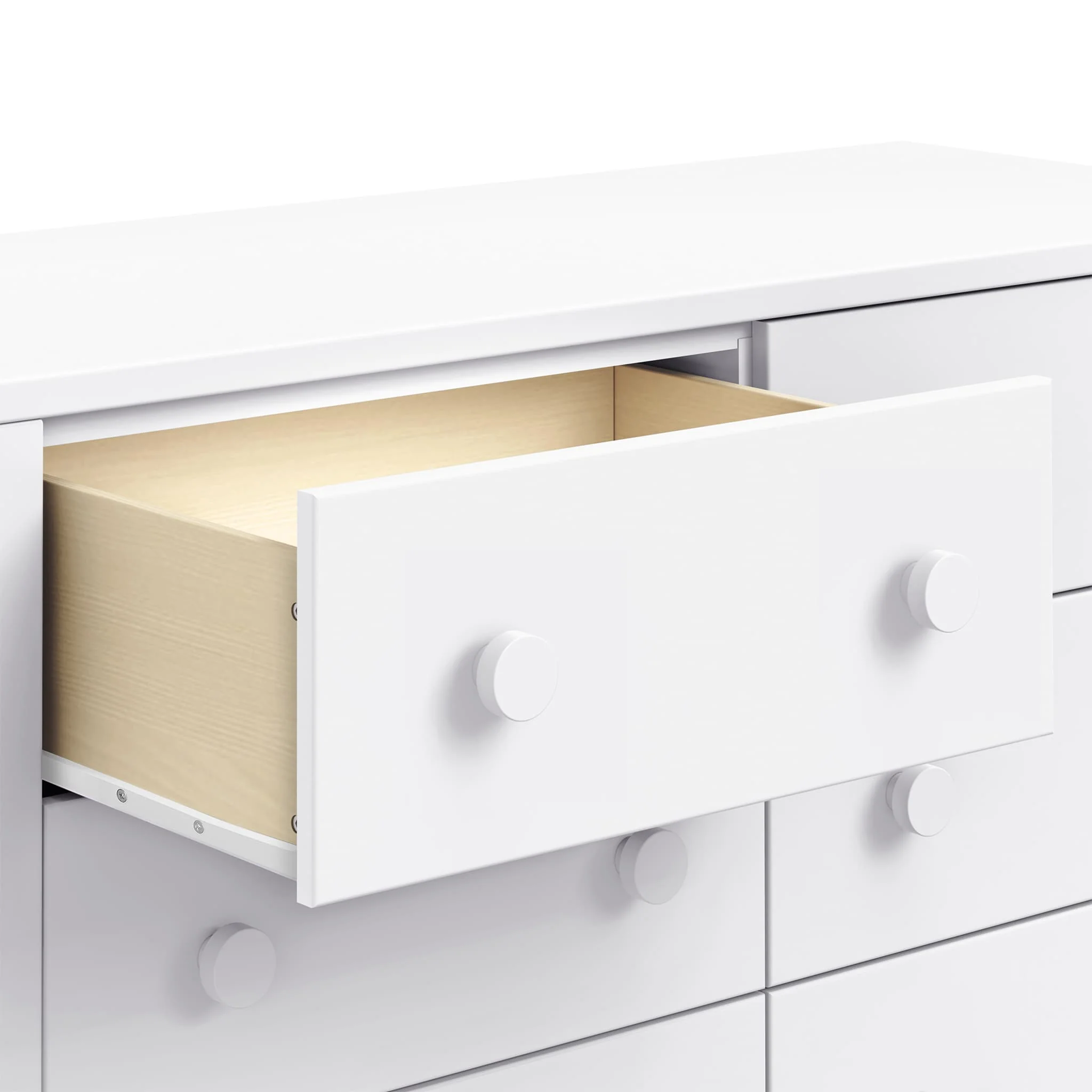 Commode 6 Tiroirs  Sammy Scallop - Blanc - Image 3