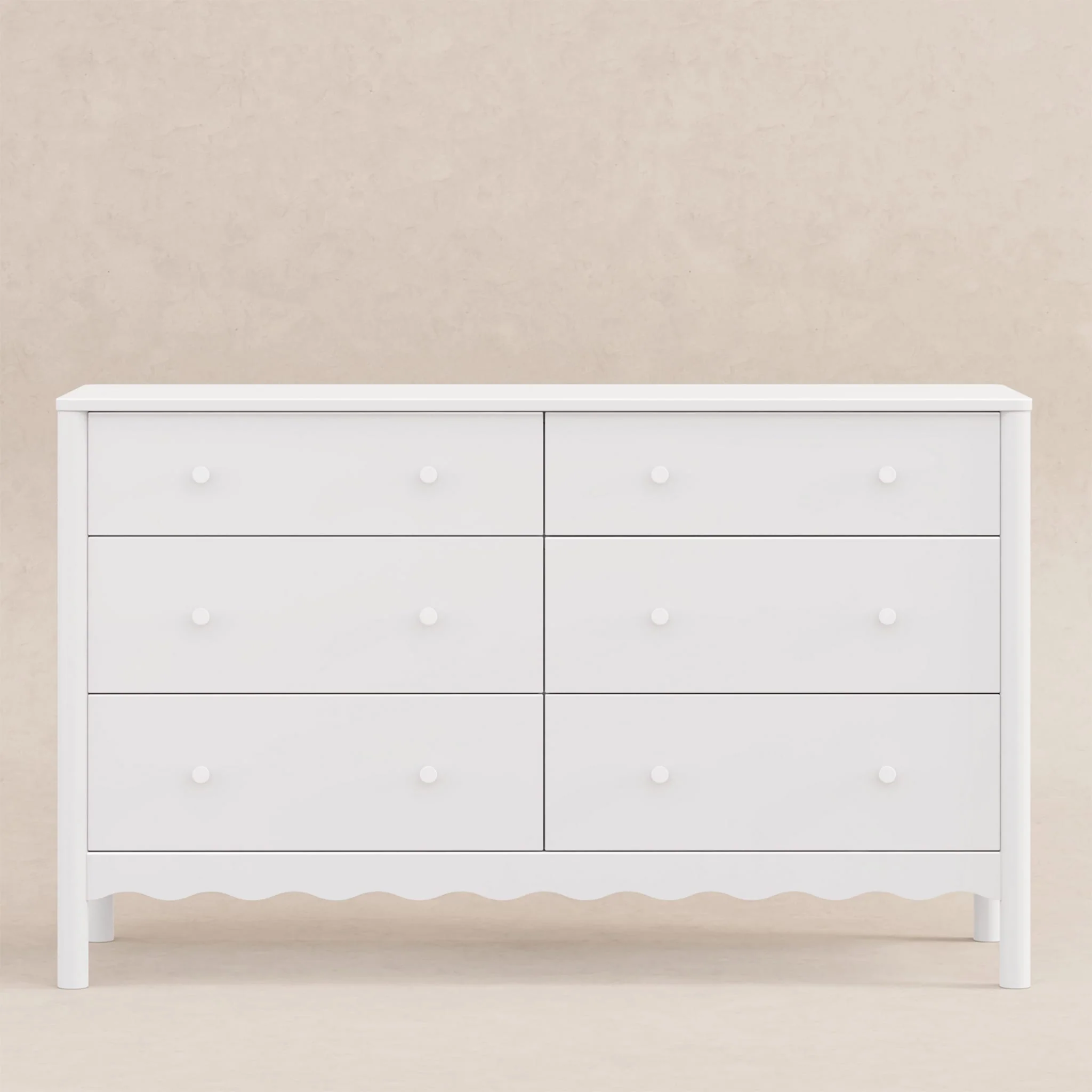 Bureau 6 Tiroirs Swell - Blanc - Image 7