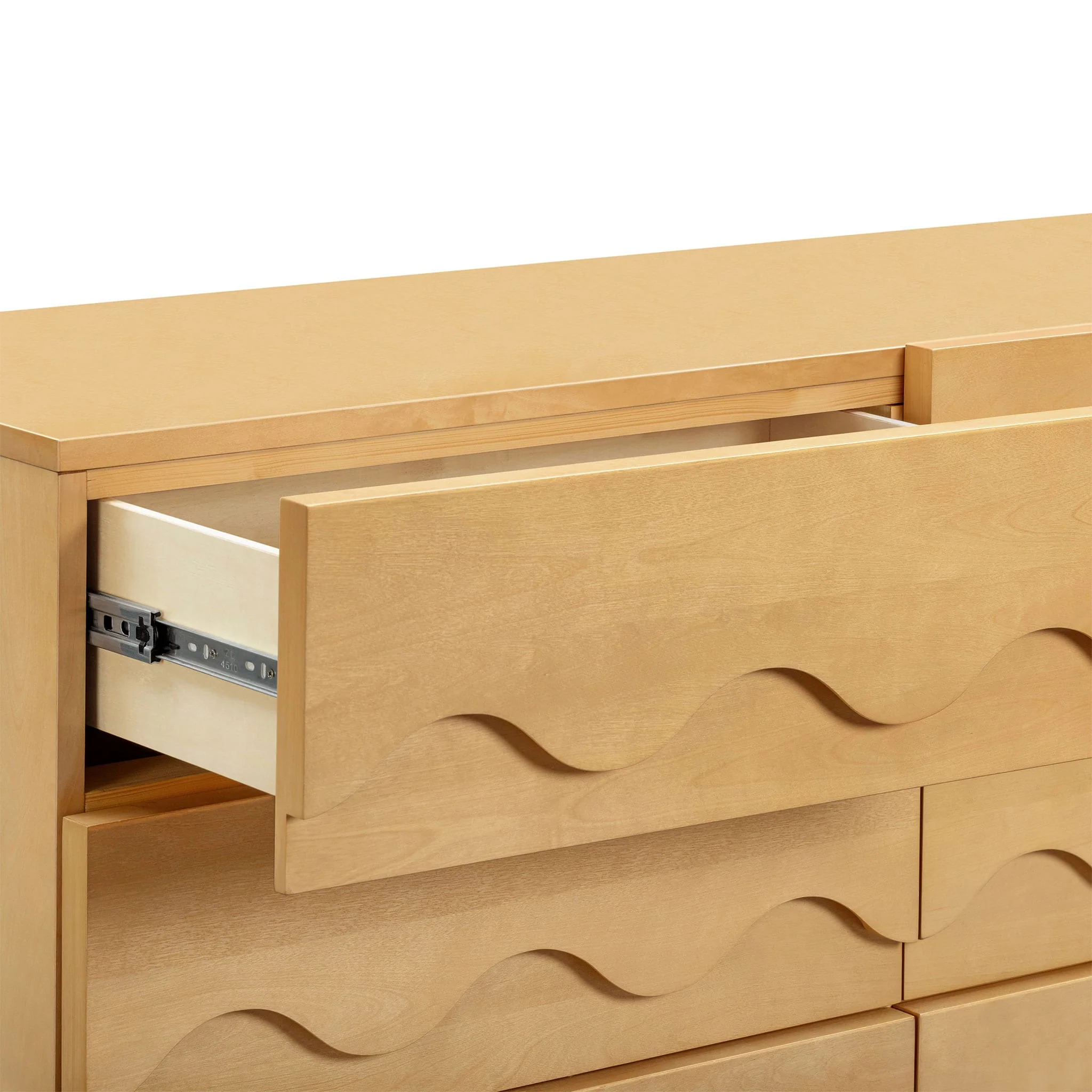 Commode 6 Tiroirs Lido Wave - Miel - Image 4