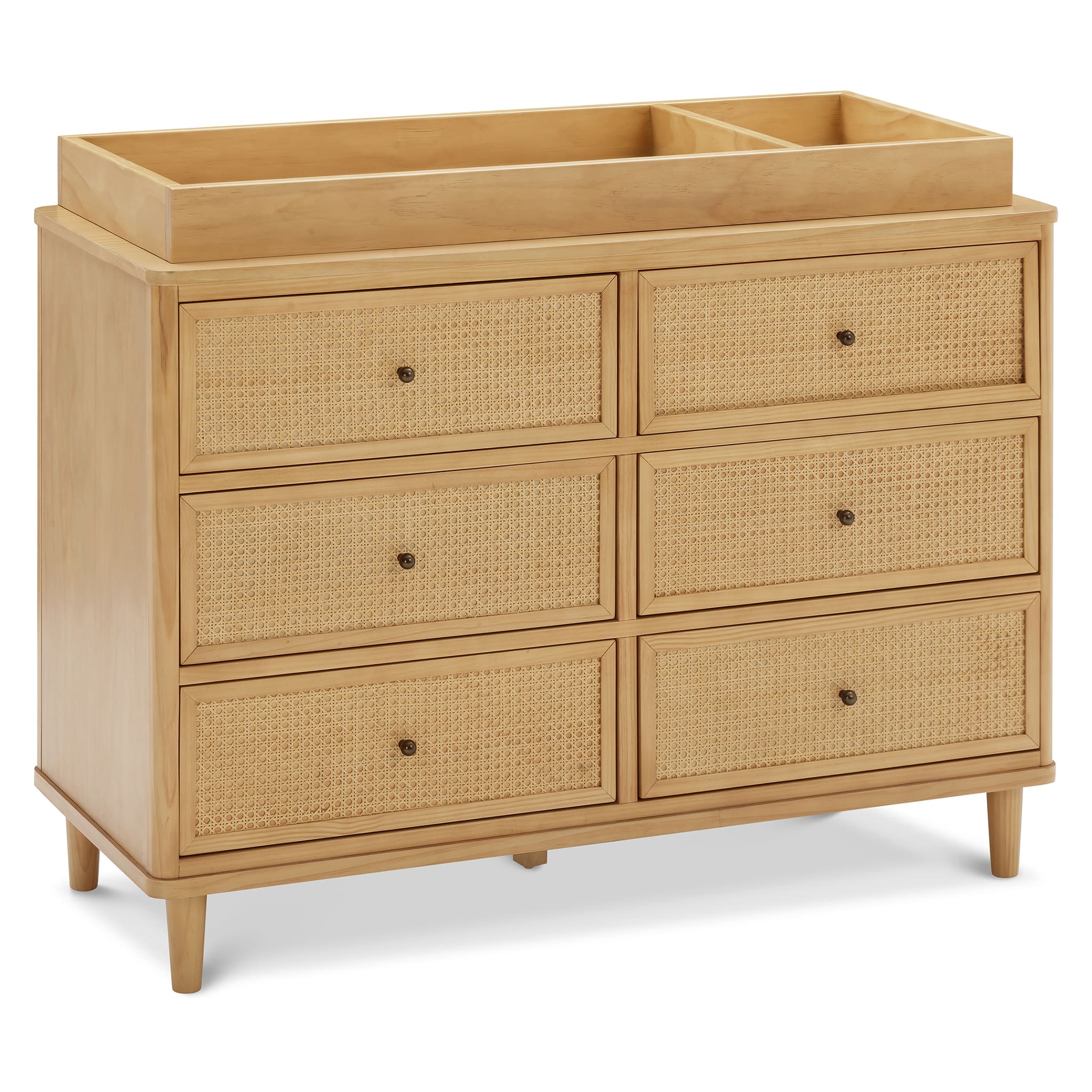 Commode 6 Tiroirs Marin - Miel et Rotin - Image 6