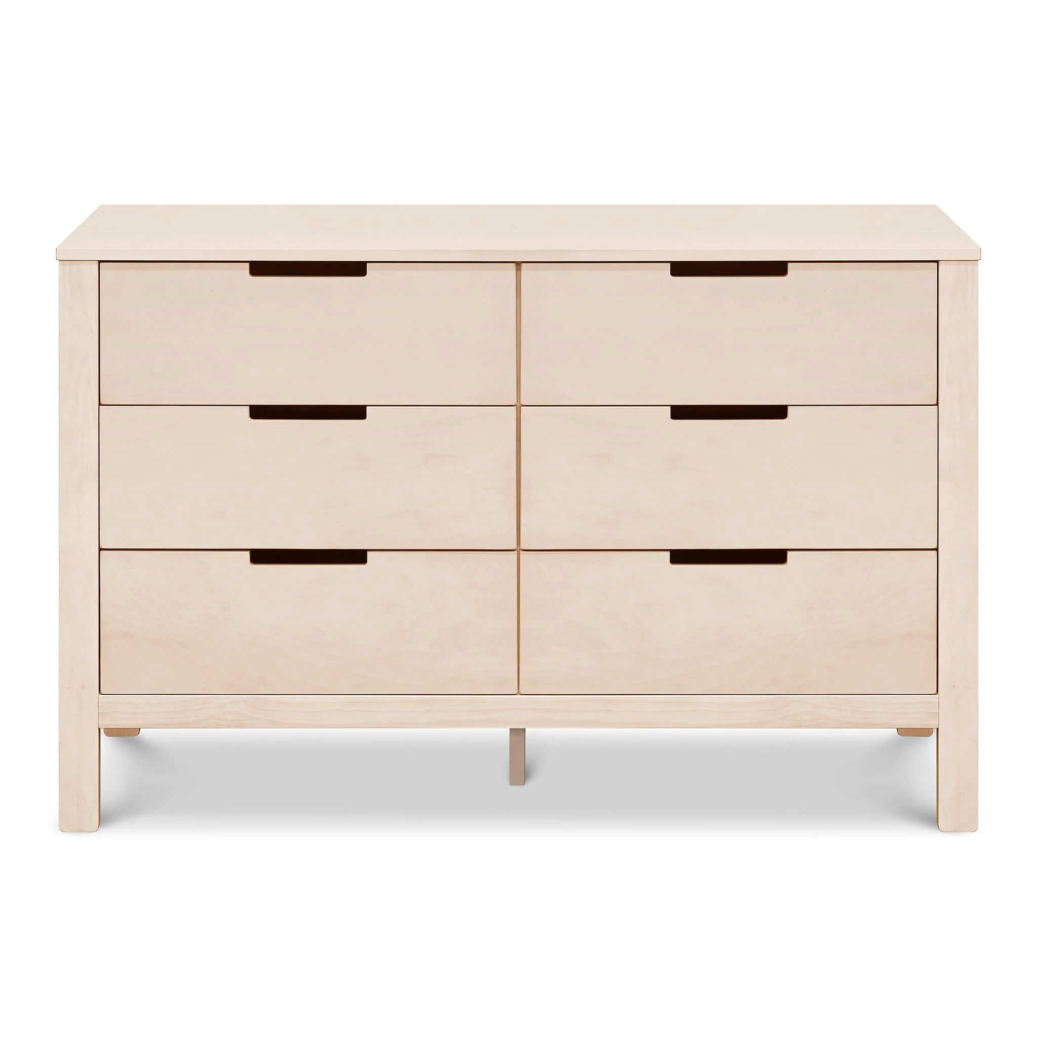 Commode 6 Tiroirs Colby - Naturel Lavé