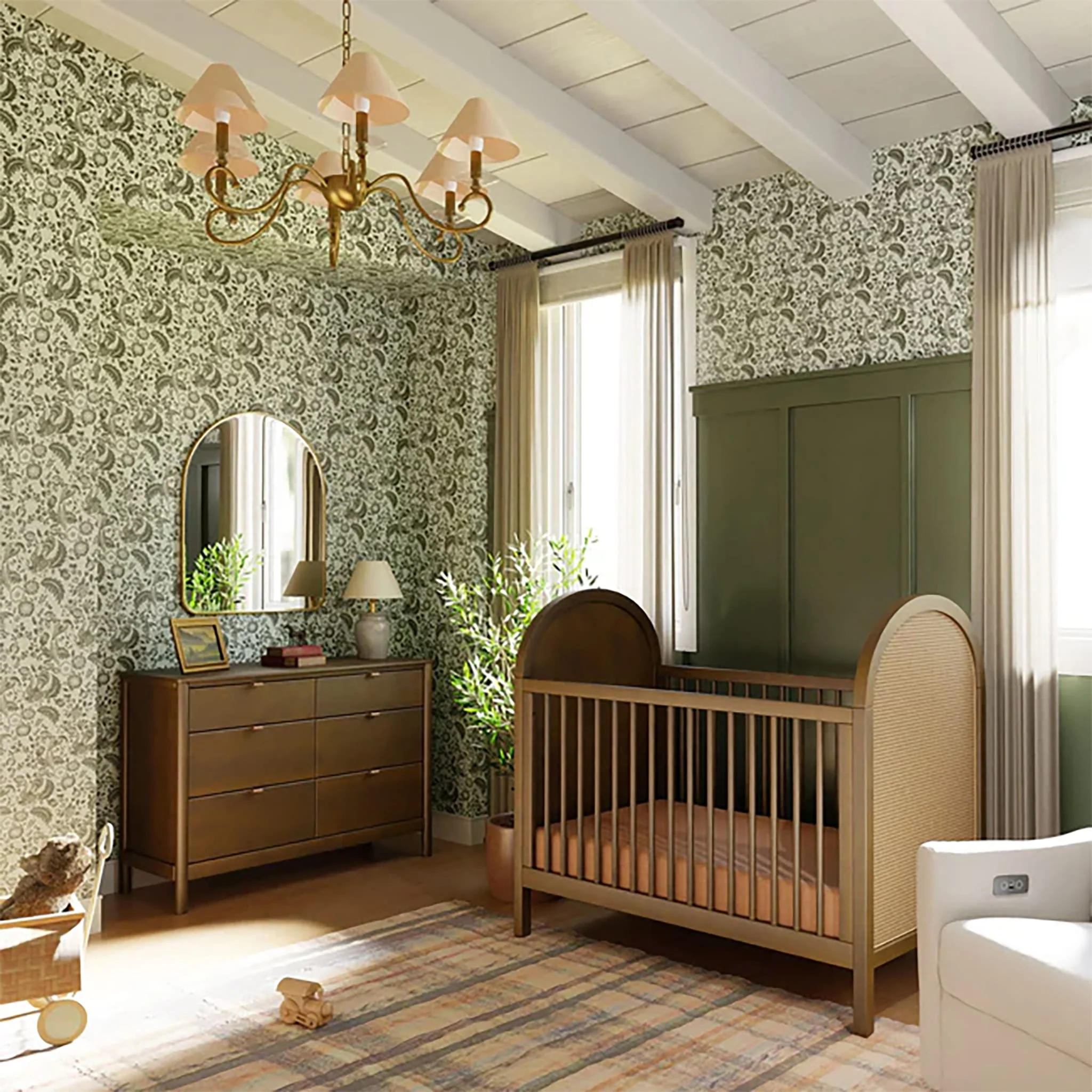 Commode Bondi à 6 tiroirs - Noyer Naturel - Image 8