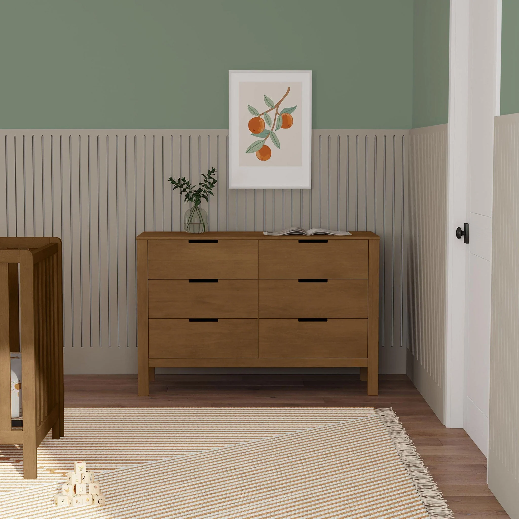 Commode 6 Tiroirs Colby - Noyer - Image 11